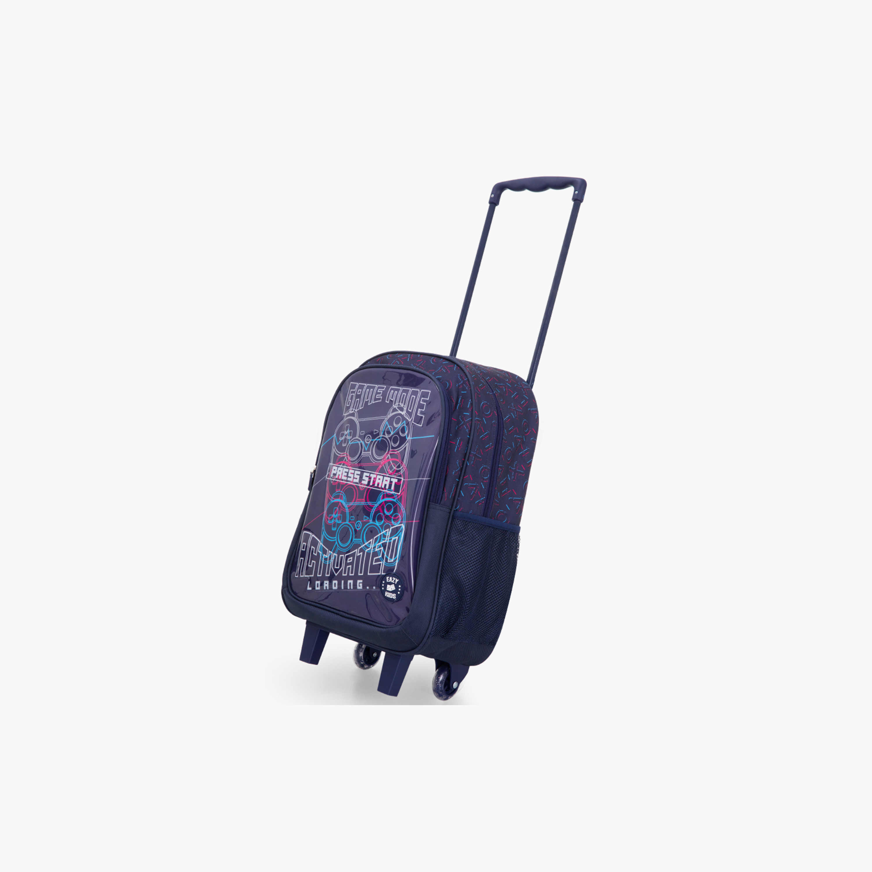 Eazy Kids 5-Piece School Combo Trolley Bag Set - Game Mode Black - 17 Inch-school-bagsandbackpacks-backpacks-image-15