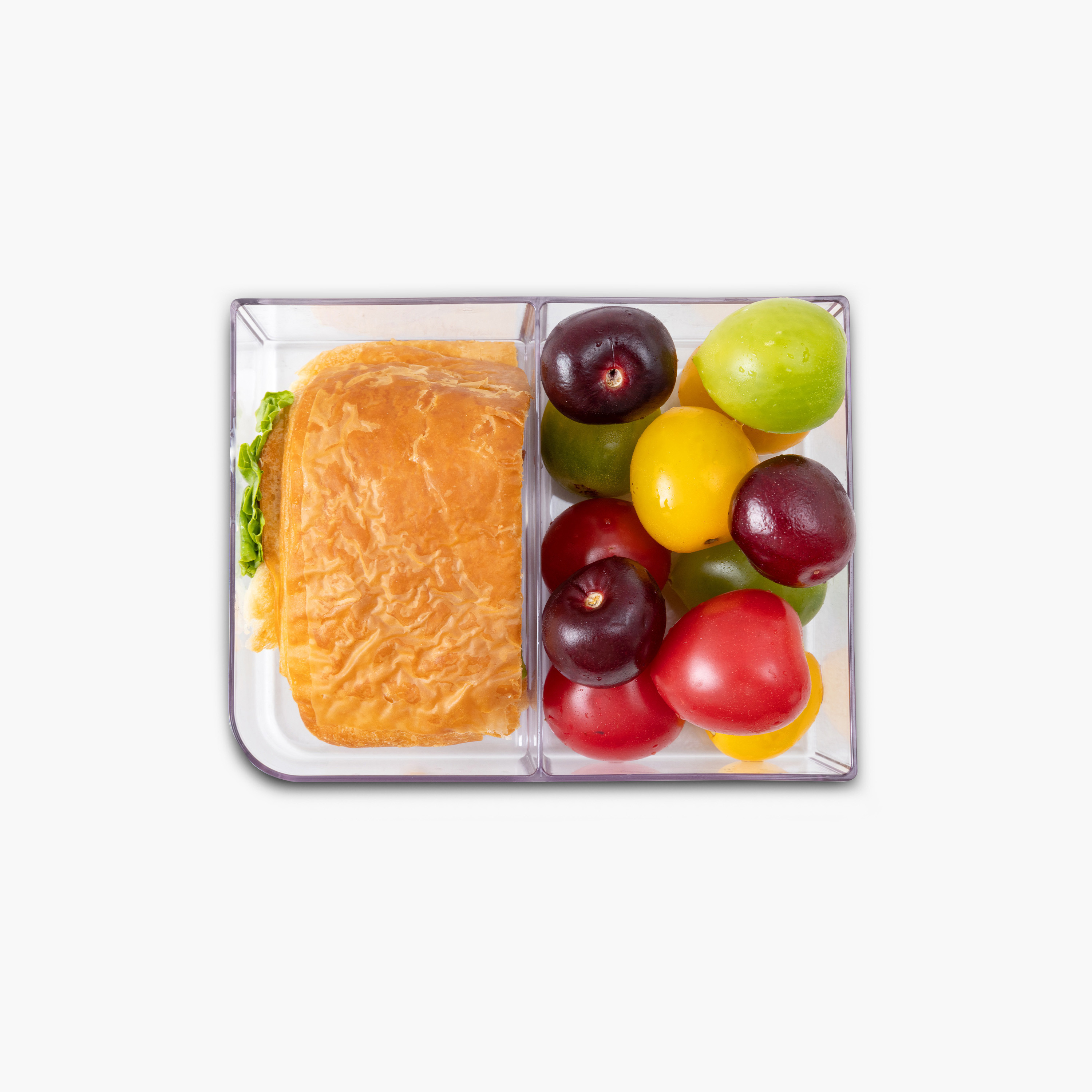 Eazy Kids 2-In-1 Convertible Bento Lunch Box with Steel Spoon & Fork Set - Gamer Black-school-lunchessentials-lunchboxes-image-3