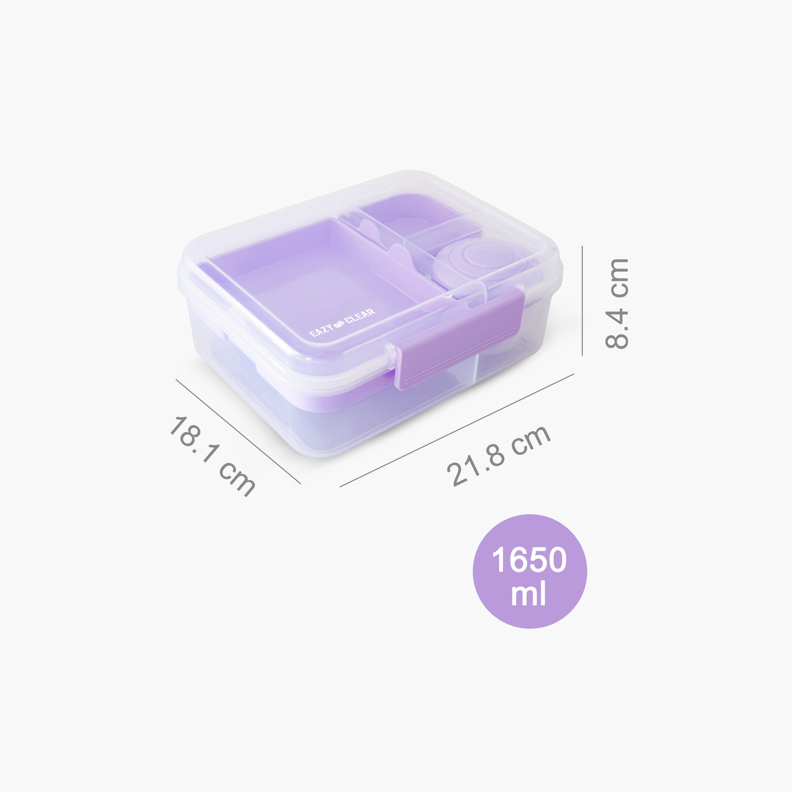 Eazy Kids 5 Compartment Convertible Bento Lunch Box with Gravy Bowl-school-lunchessentials-lunchboxes-image-3