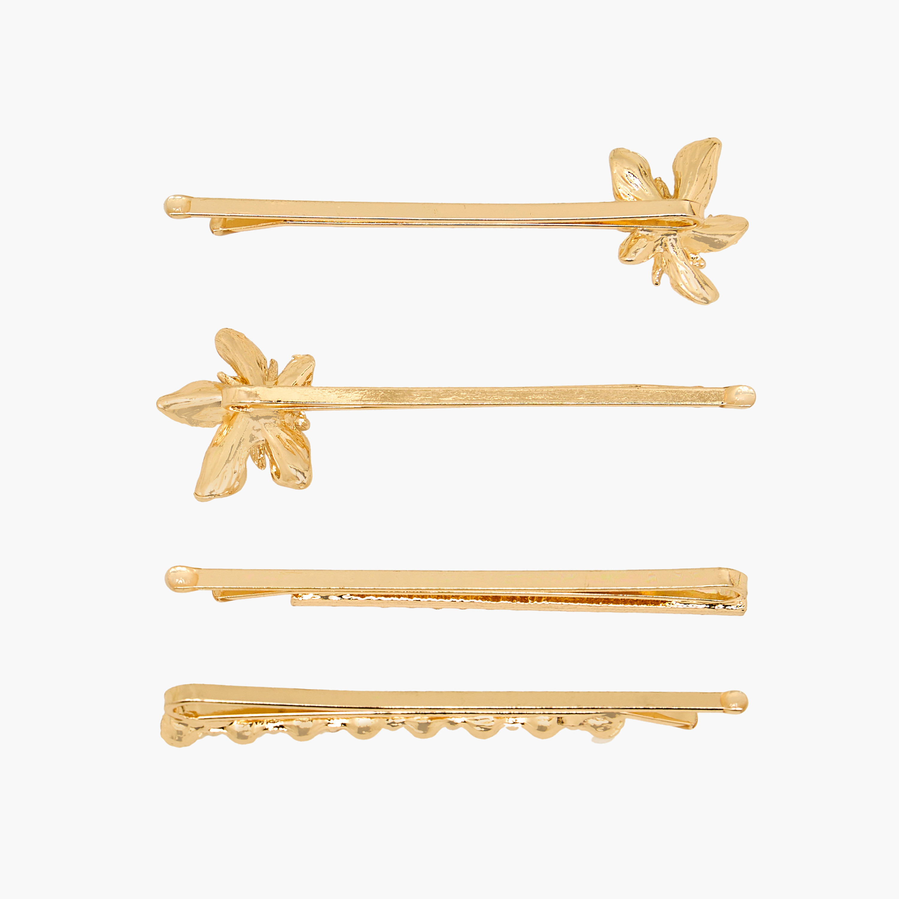 Pack of 4 Assorted Hair Pin with Embellishment-women-hairaccessories-hairpins-image-3