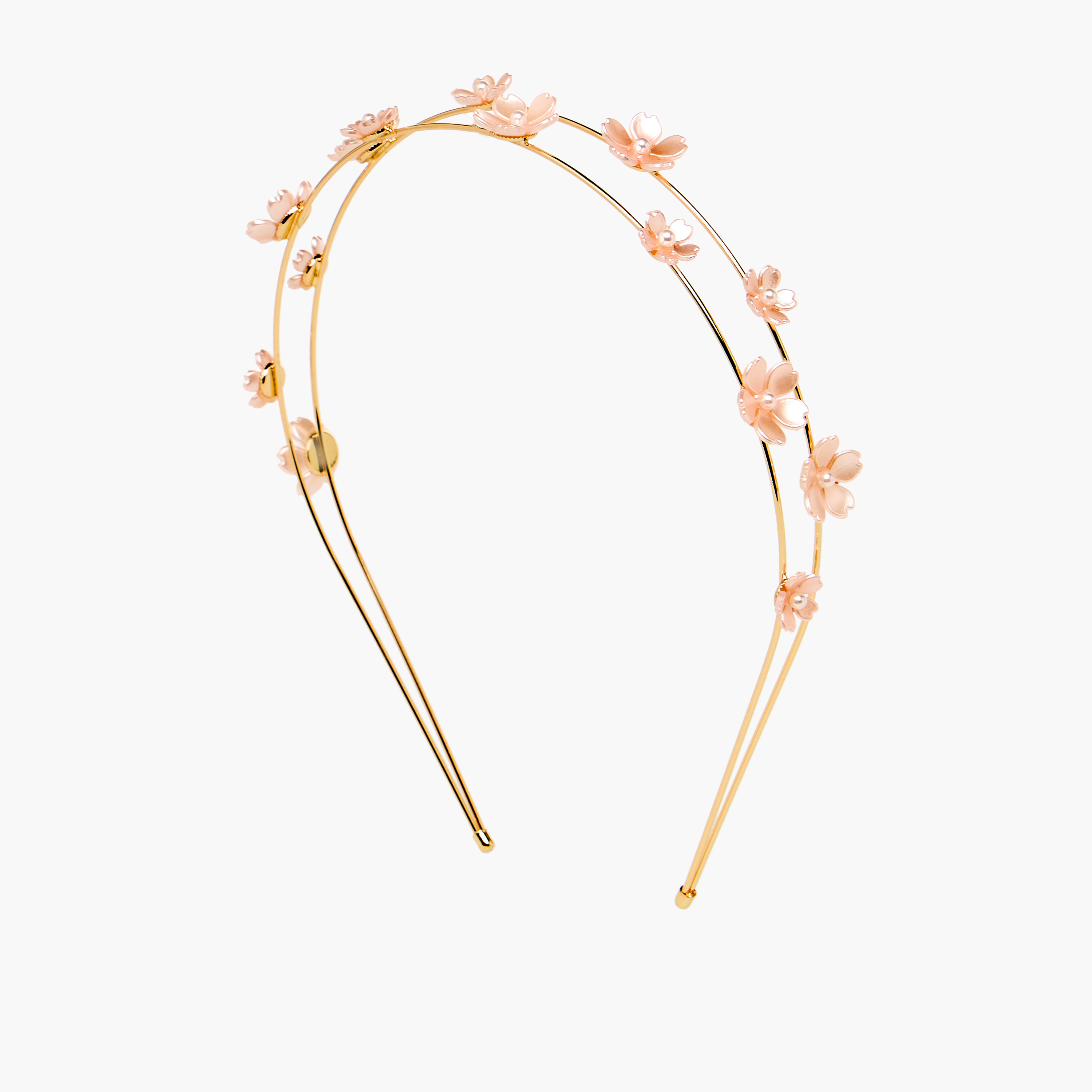 Floral Embellished Double Hairband-women-hairaccessories-bands-image-2