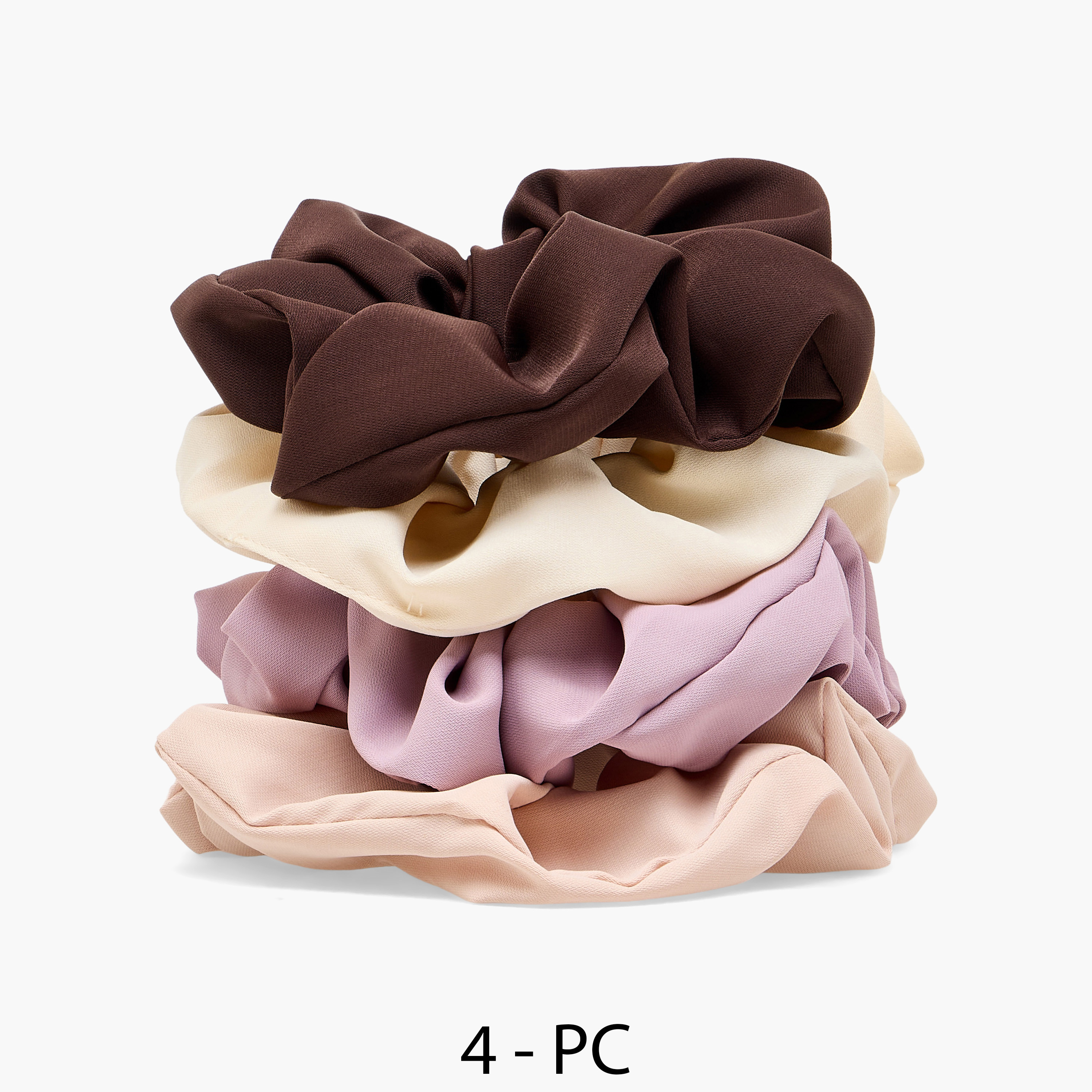 Pack of 4 Hair Scrunchie-women-hairaccessories-scrunchies-image-1