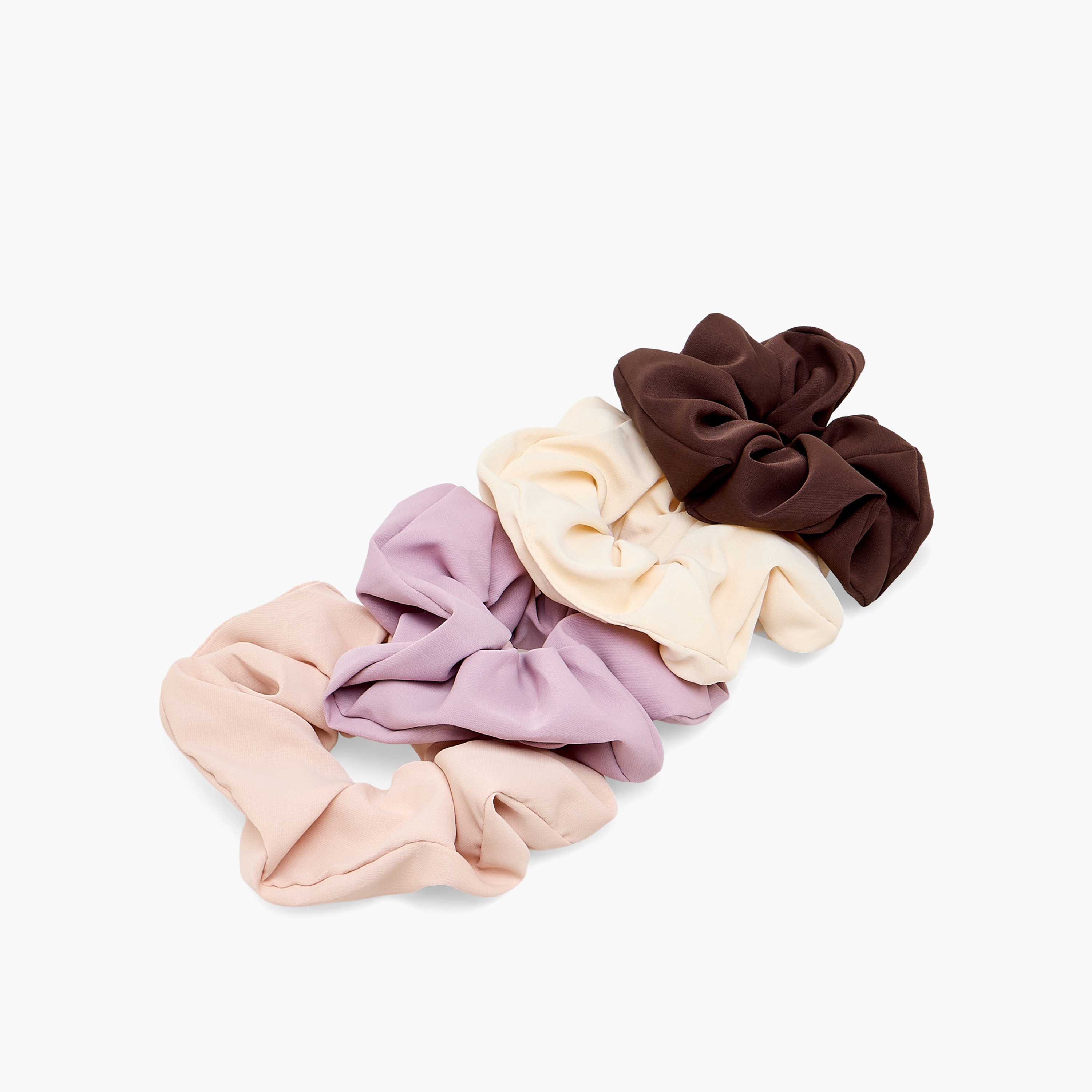 Pack of 4 Hair Scrunchie-women-hairaccessories-scrunchies-image-2