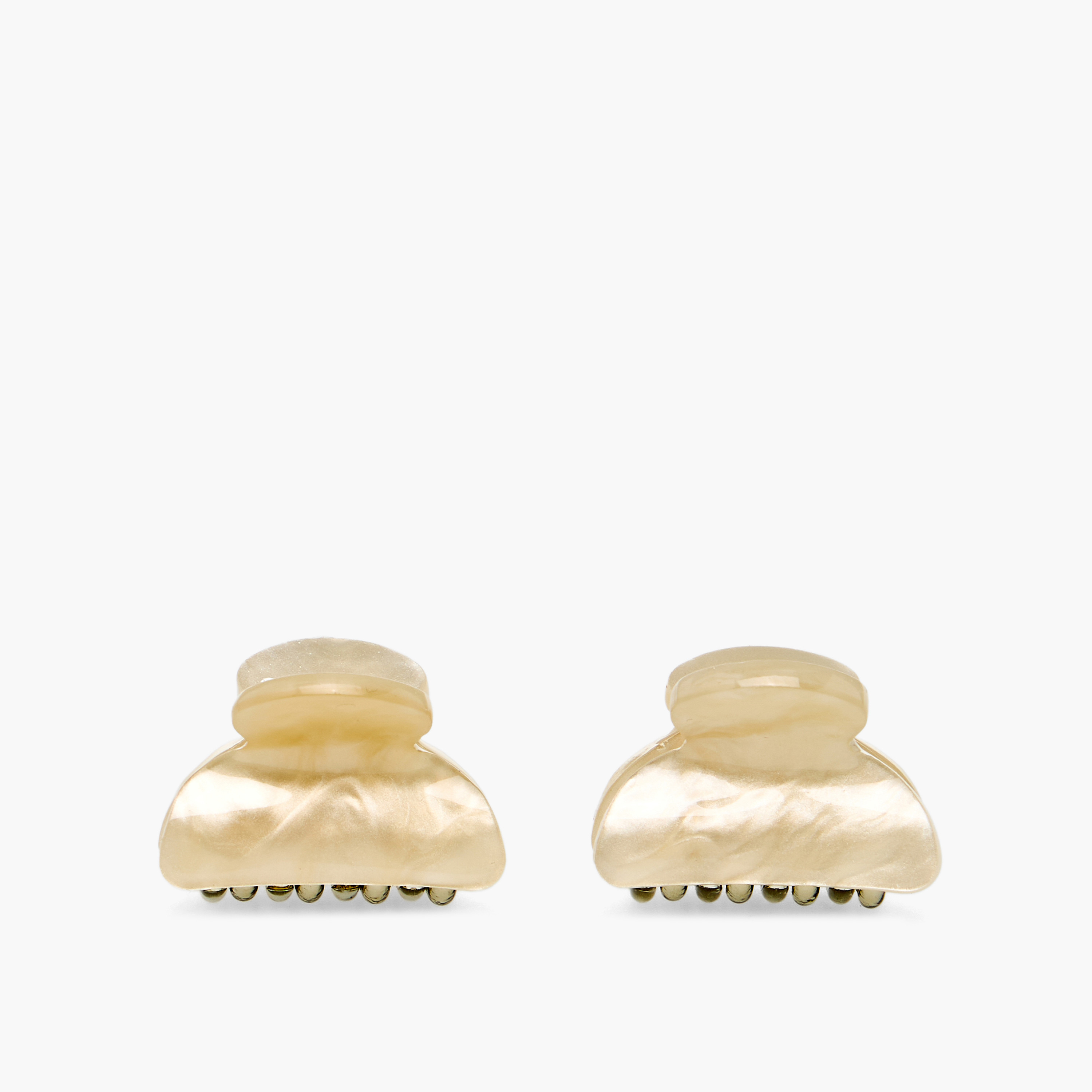 Pack of 6 Hair Clamps with Marble Finish-women-hairaccessories-clamps-image-3
