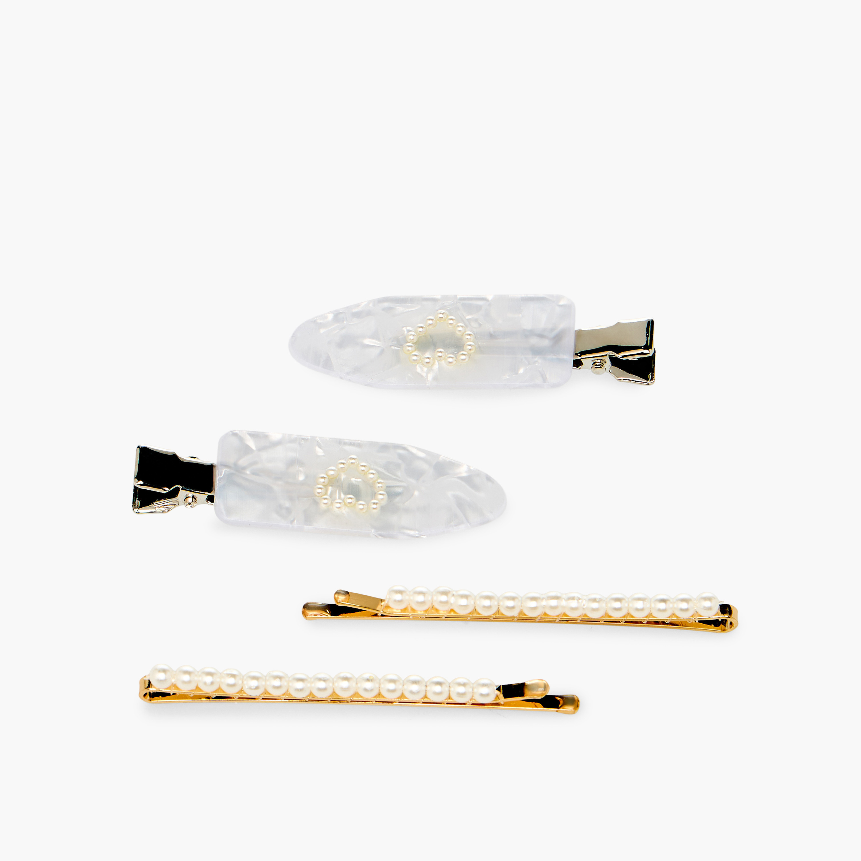 Hair Accessory Set with Hair Clamp and Hair Clips-women-hairaccessories-clips-image-2