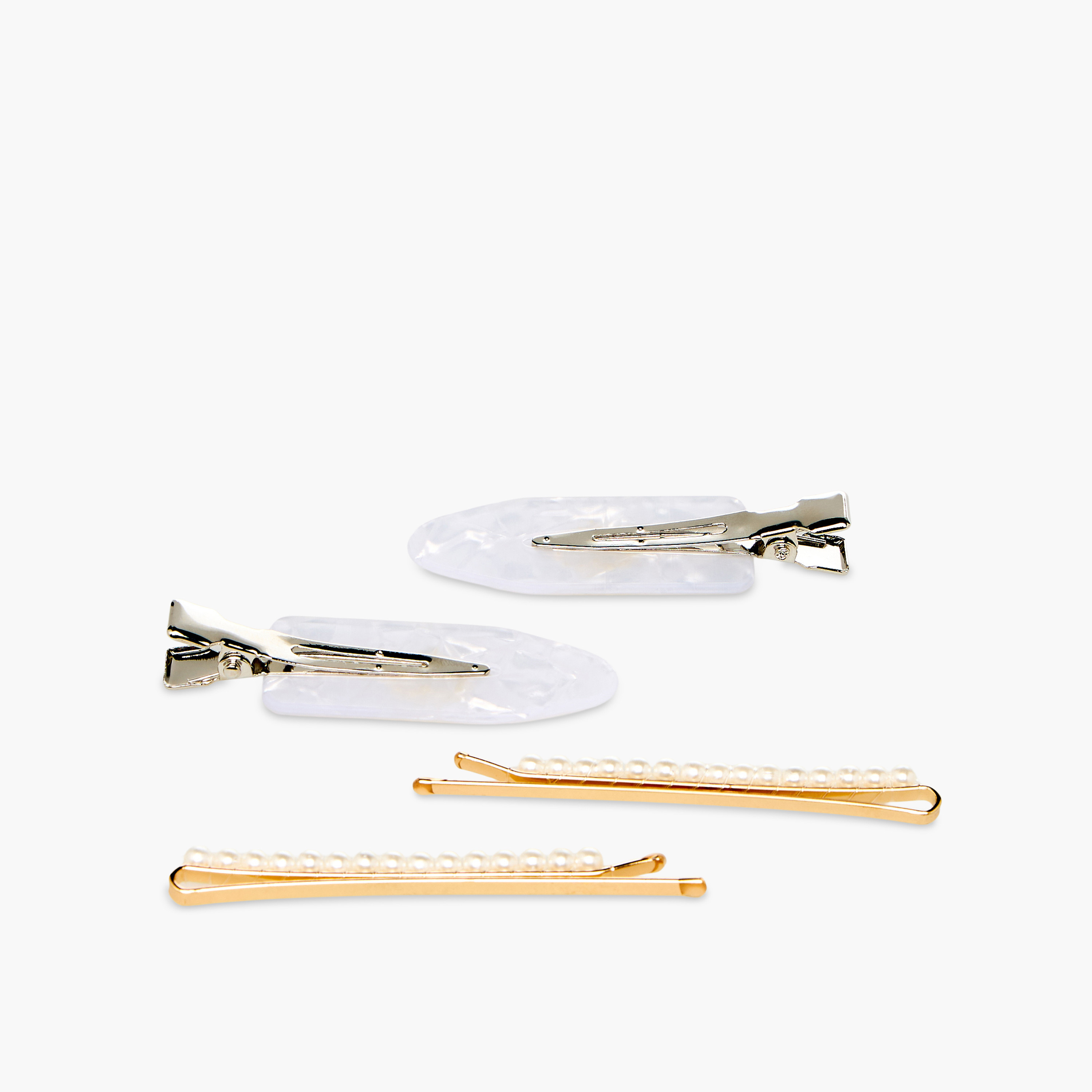 Hair Accessory Set with Hair Clamp and Hair Clips-women-hairaccessories-clips-image-5