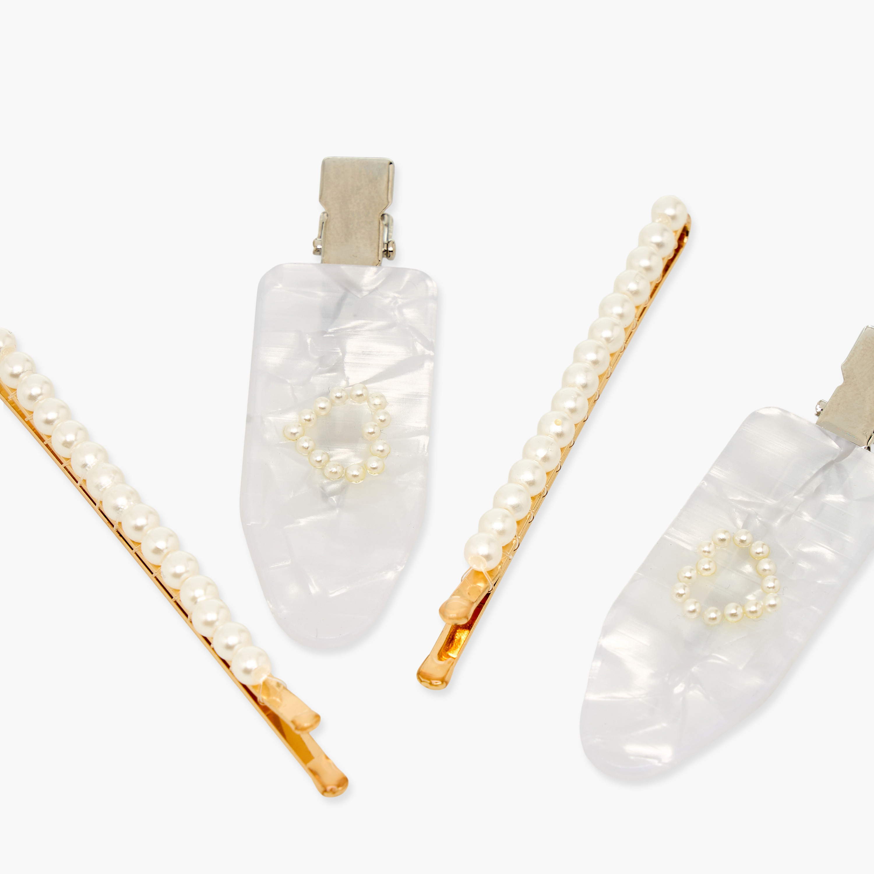 Hair Accessory Set with Hair Clamp and Hair Clips-women-hairaccessories-clips-image-8