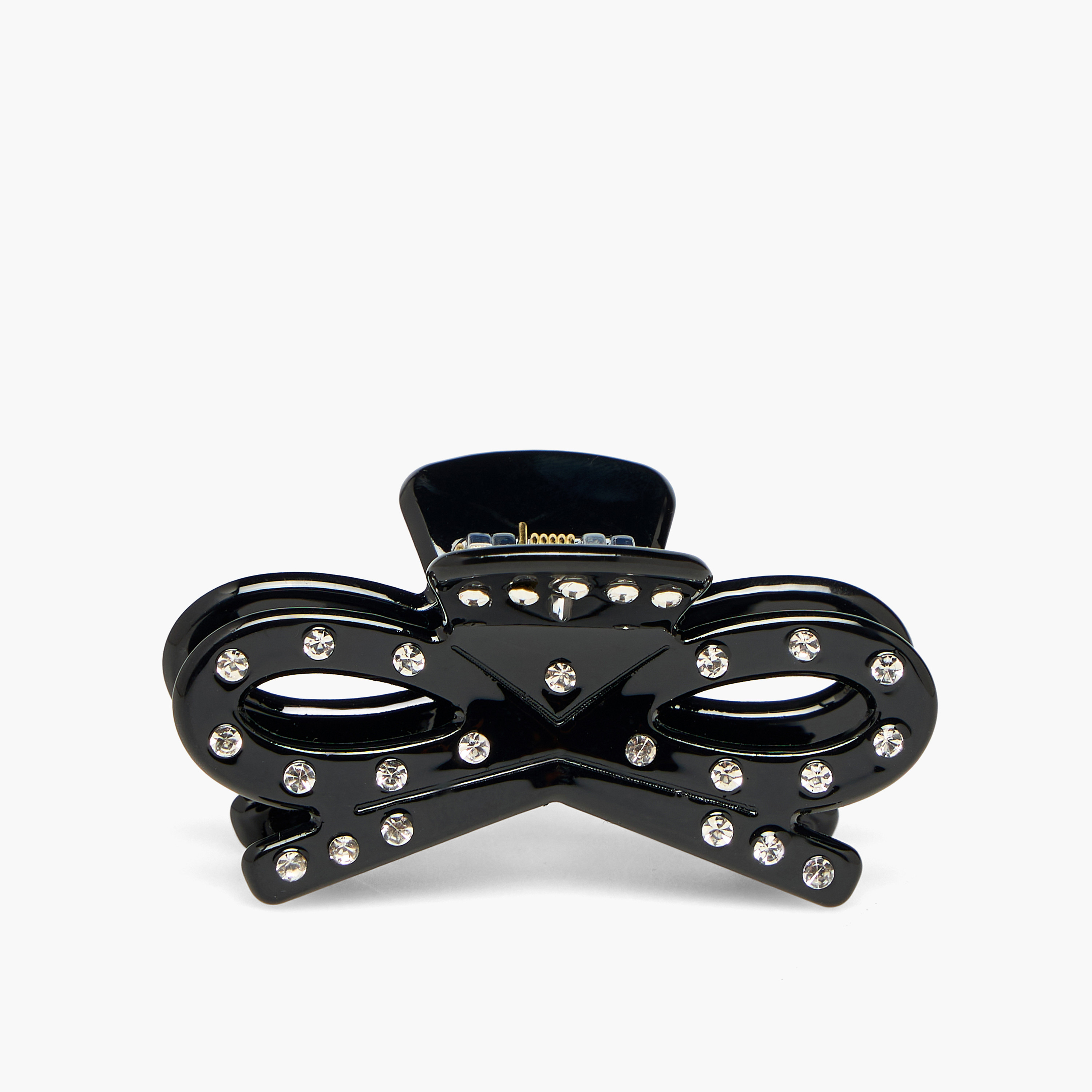 Pack of 2 Bow Hair Clamp with Embellishment-women-hairaccessories-clamps-image-3
