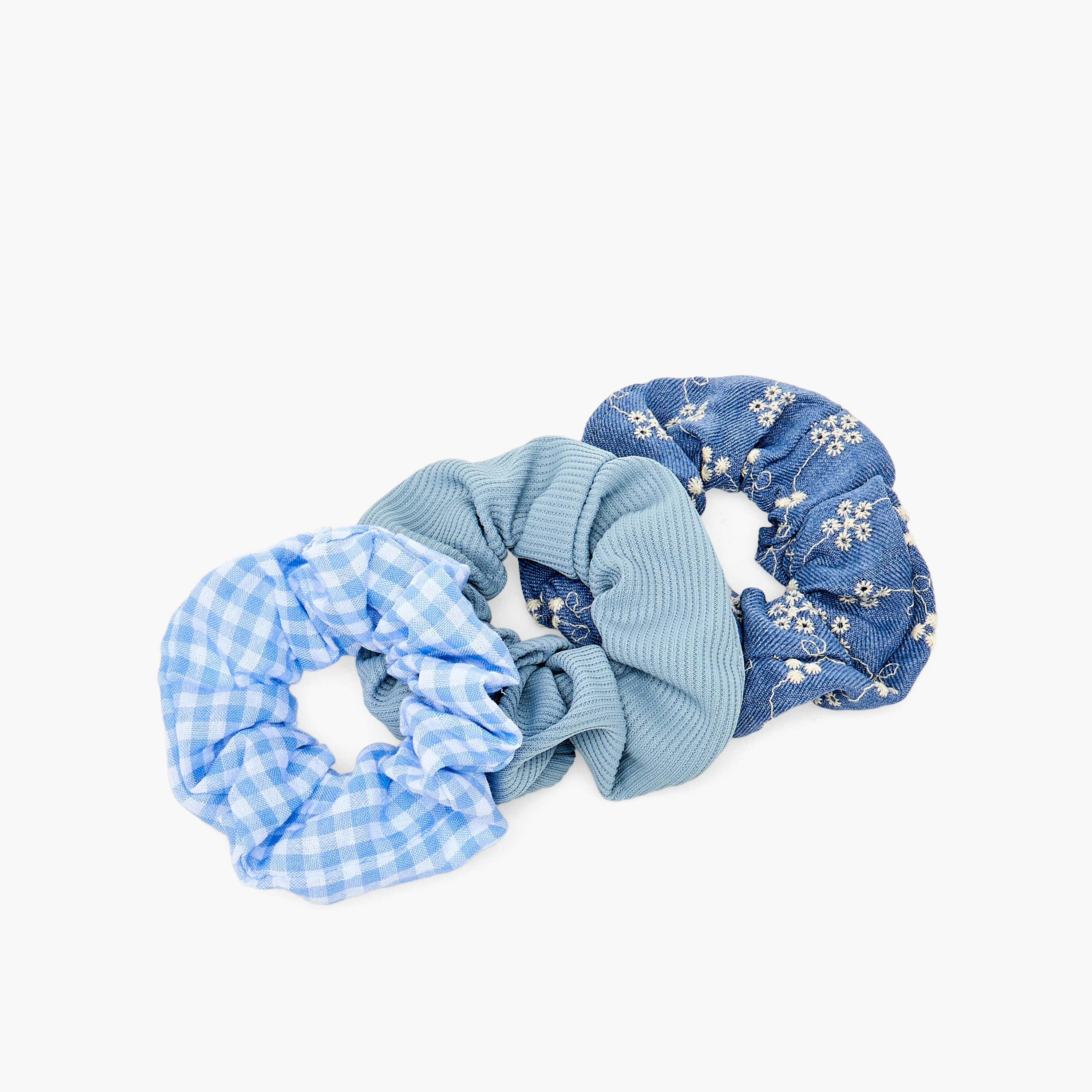 Pack of 3 - Printed Hair Scrunchie-women-hairaccessories-scrunchies-image-2