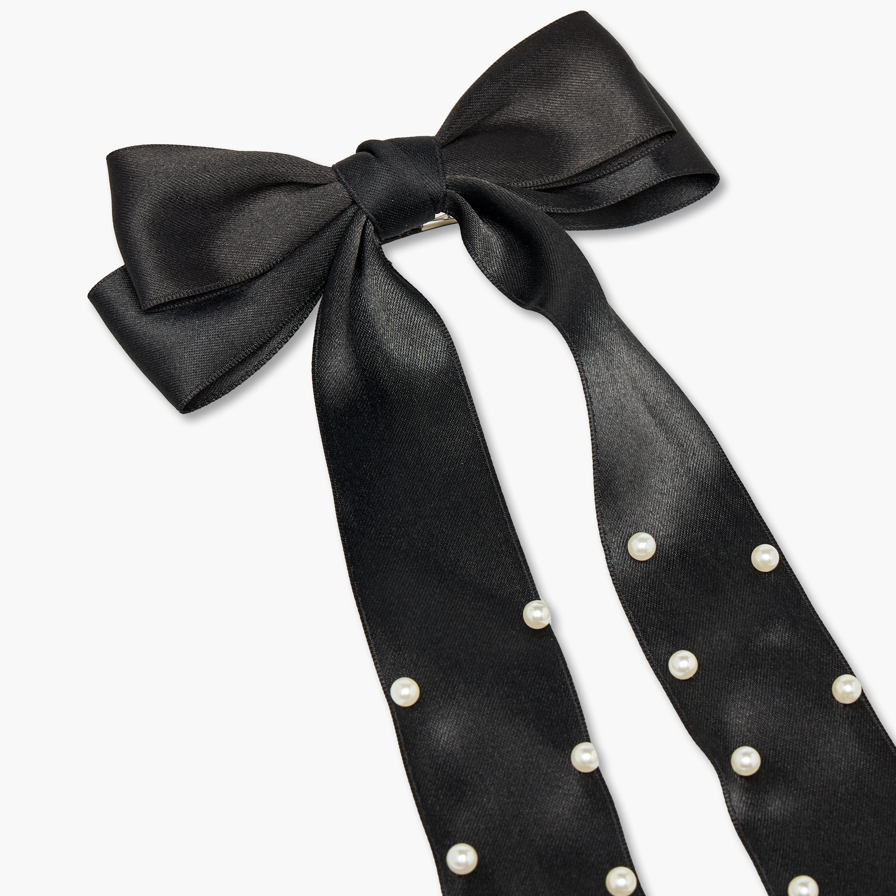 مشبك شعر فيونكة مزين باللؤلؤ-women-hairaccessories-clips-image-3