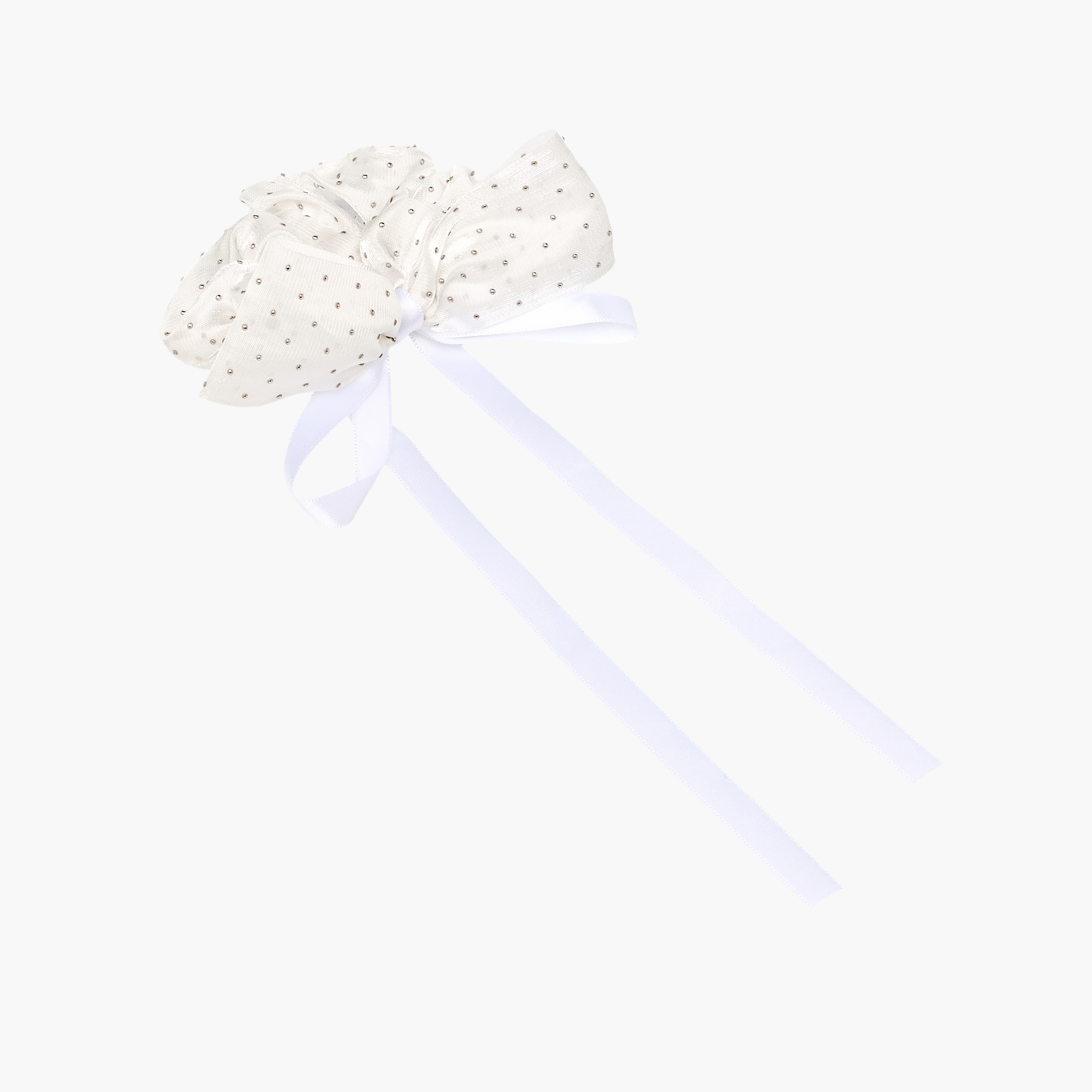 Pack of 2 - Stone Embellished Ribbon Scrunchie-women-hairaccessories-scrunchies-image-3