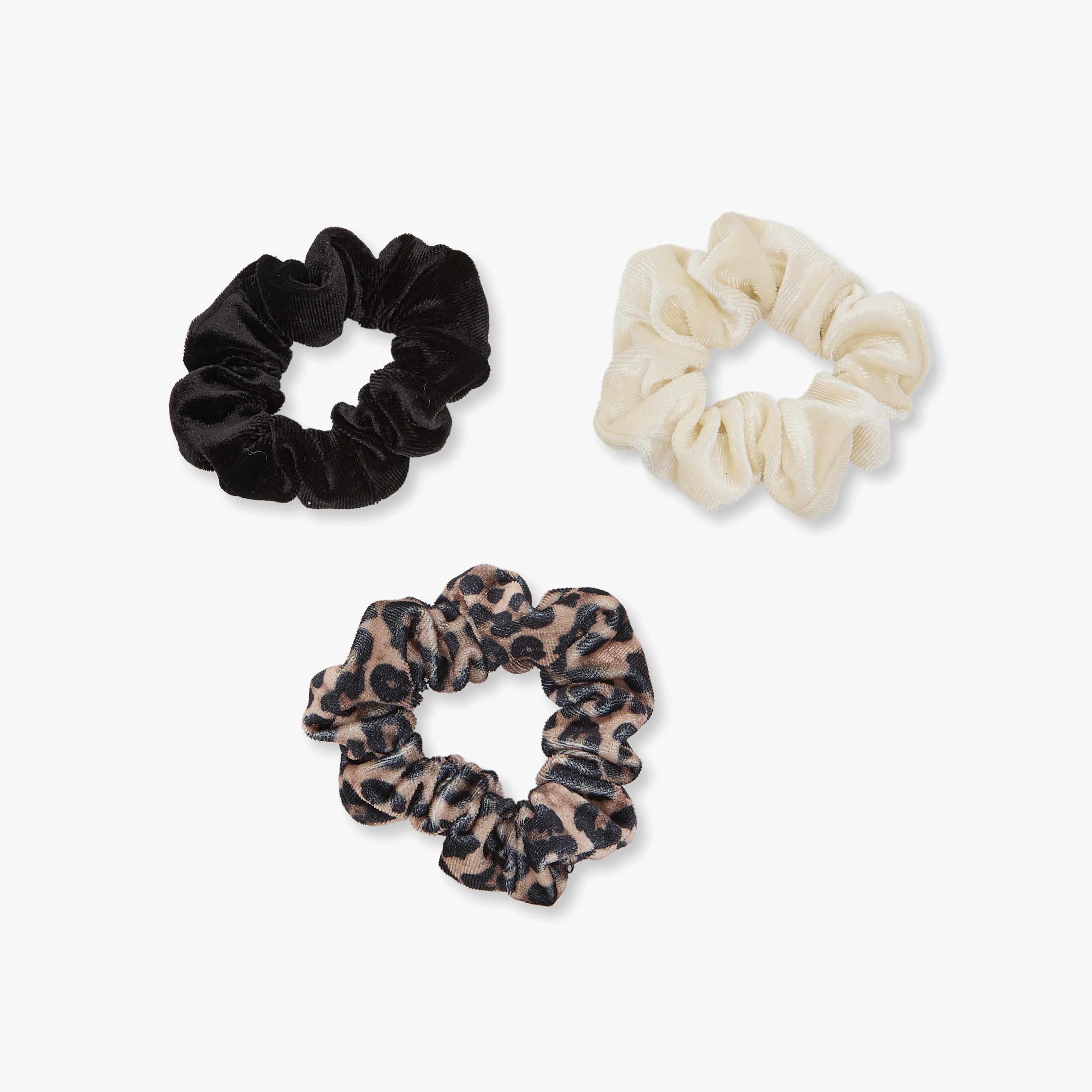 Pack of 3 Hair Scrunchie-women-hairaccessories-scrunchies-image-3