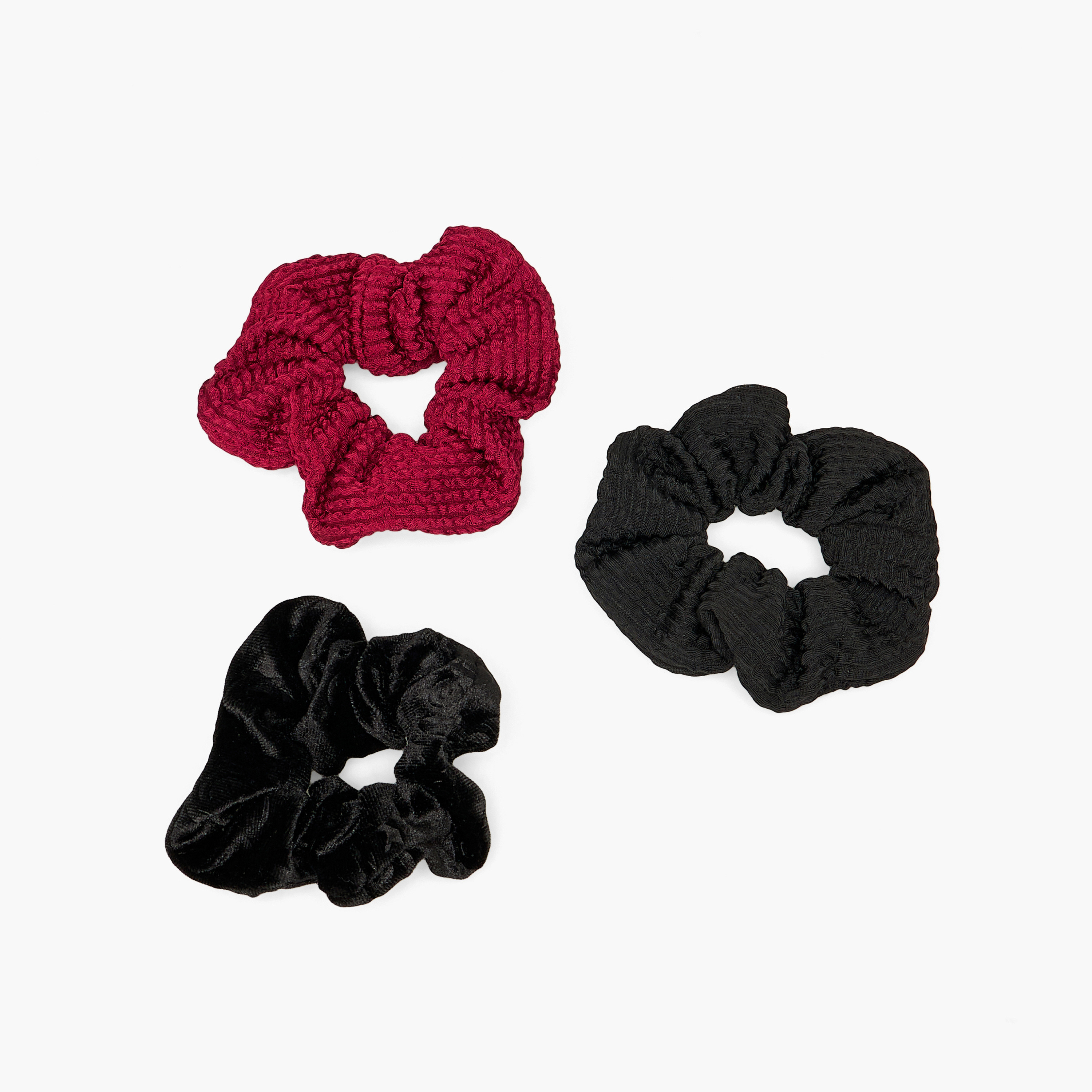 Pack of 3 Hair Scrunchie-women-hairaccessories-scrunchies-image-3
