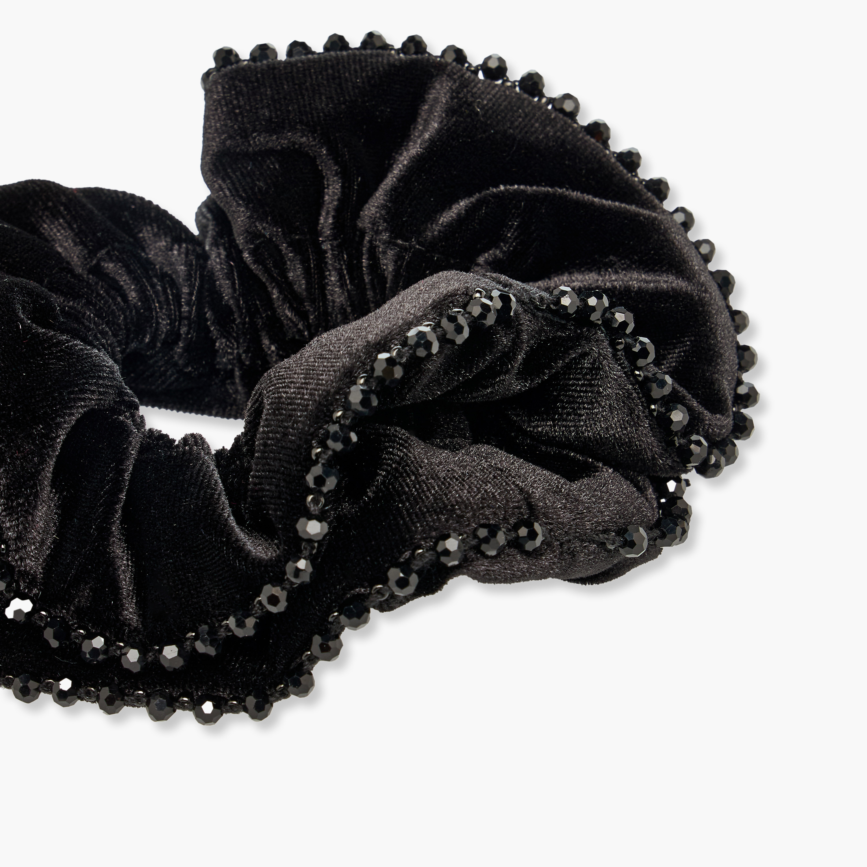 Stone Embellished Hair Scrunchie-women-hairaccessories-scrunchies-image-4