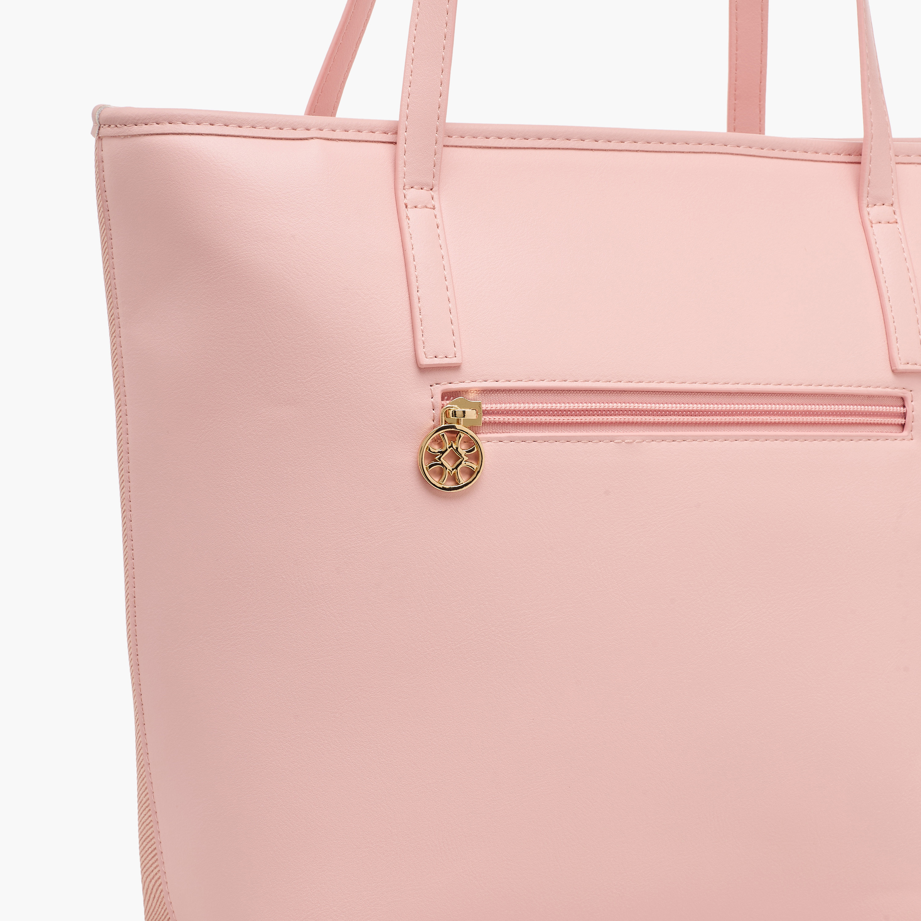 Sasha Textured Tote Bag with Charm-women-bagsandwallets-handbags-image-6