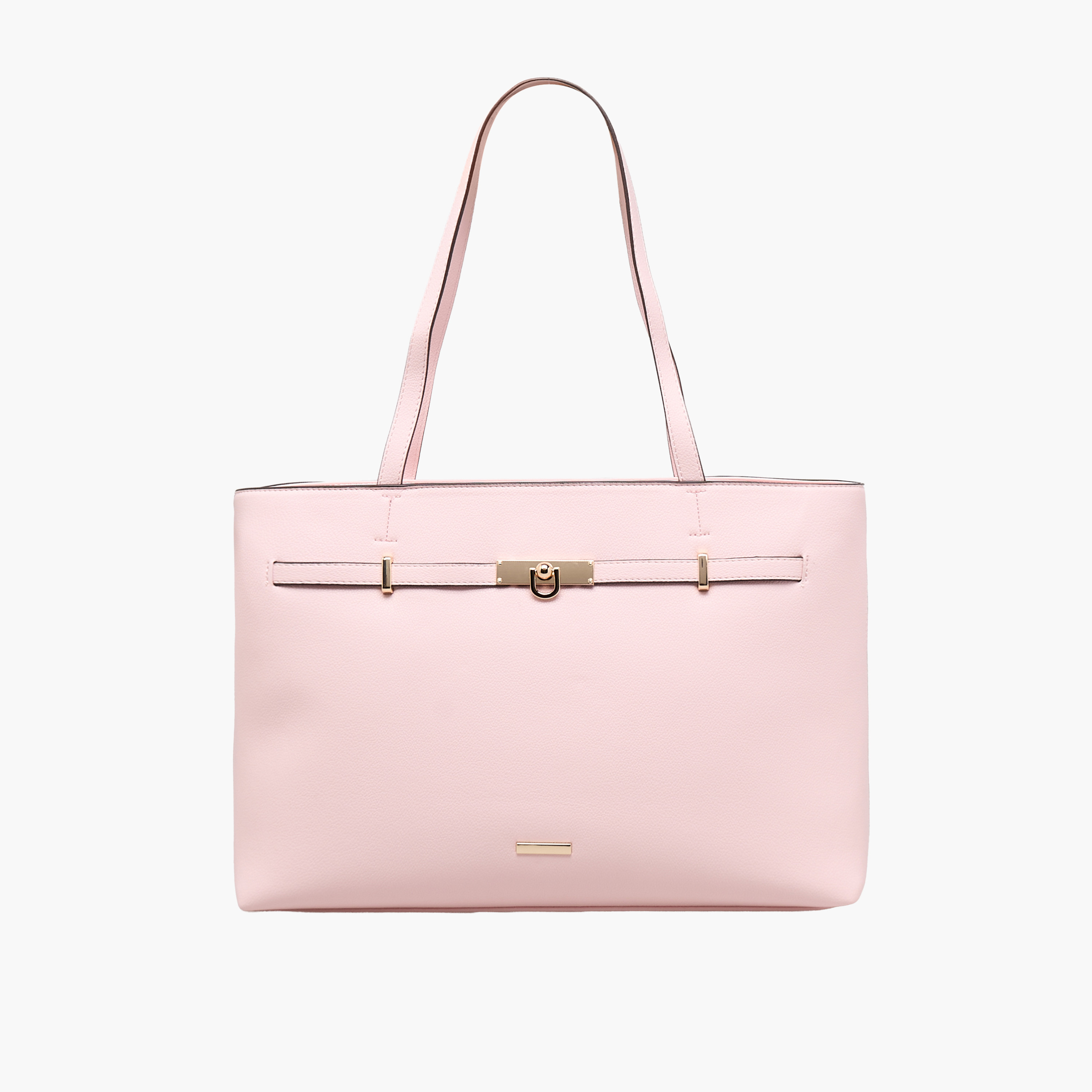 شنطة توت بزينة ميتاليك وسحاب إغلاق من ساشا-women-bagsandwallets-handbags-image-1