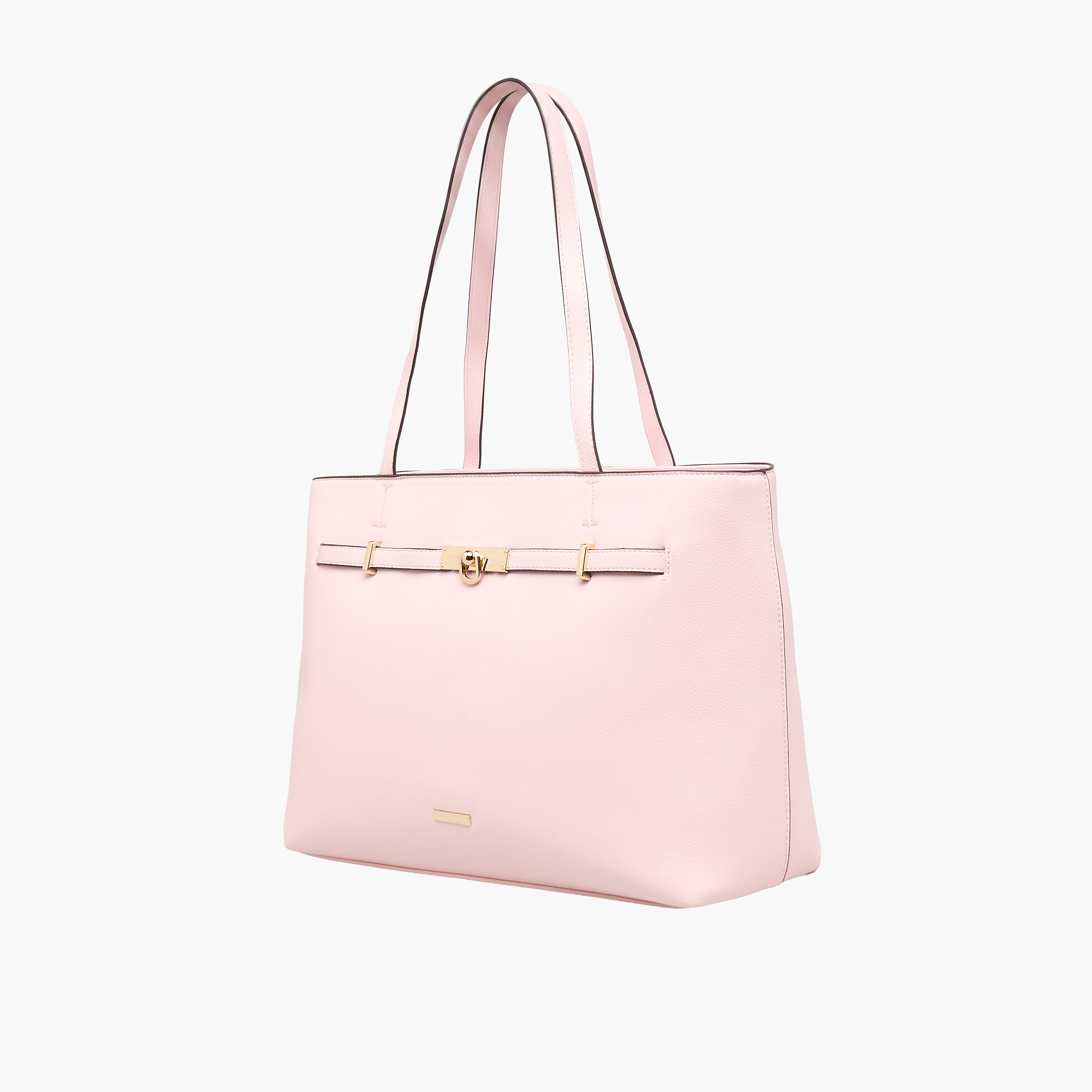 شنطة توت بزينة ميتاليك وسحاب إغلاق من ساشا-women-bagsandwallets-handbags-image-2