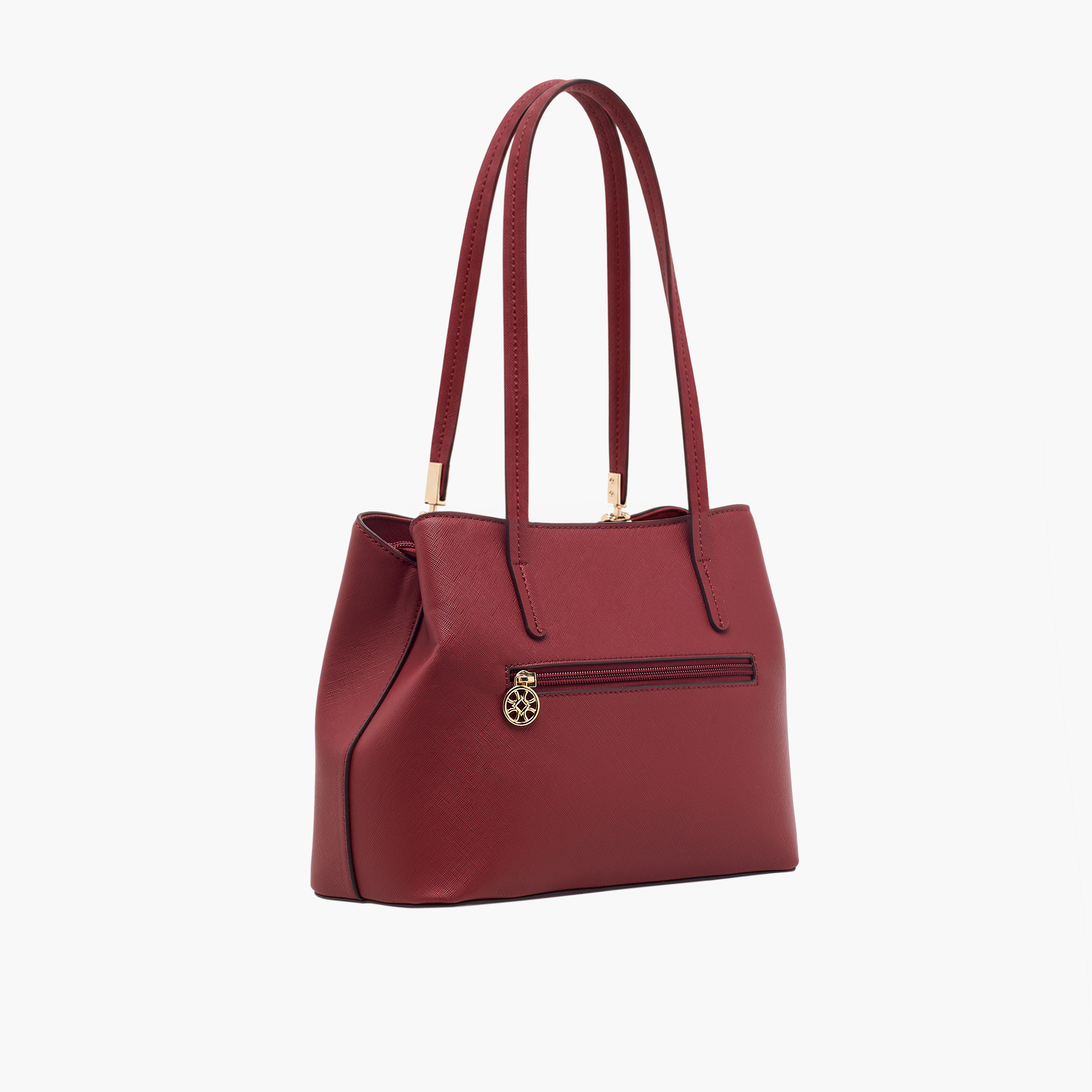 شنطة توتي بارزة الملمس بمقابض مزدوجة من ساشا-women-bagsandwallets-handbags-image-4
