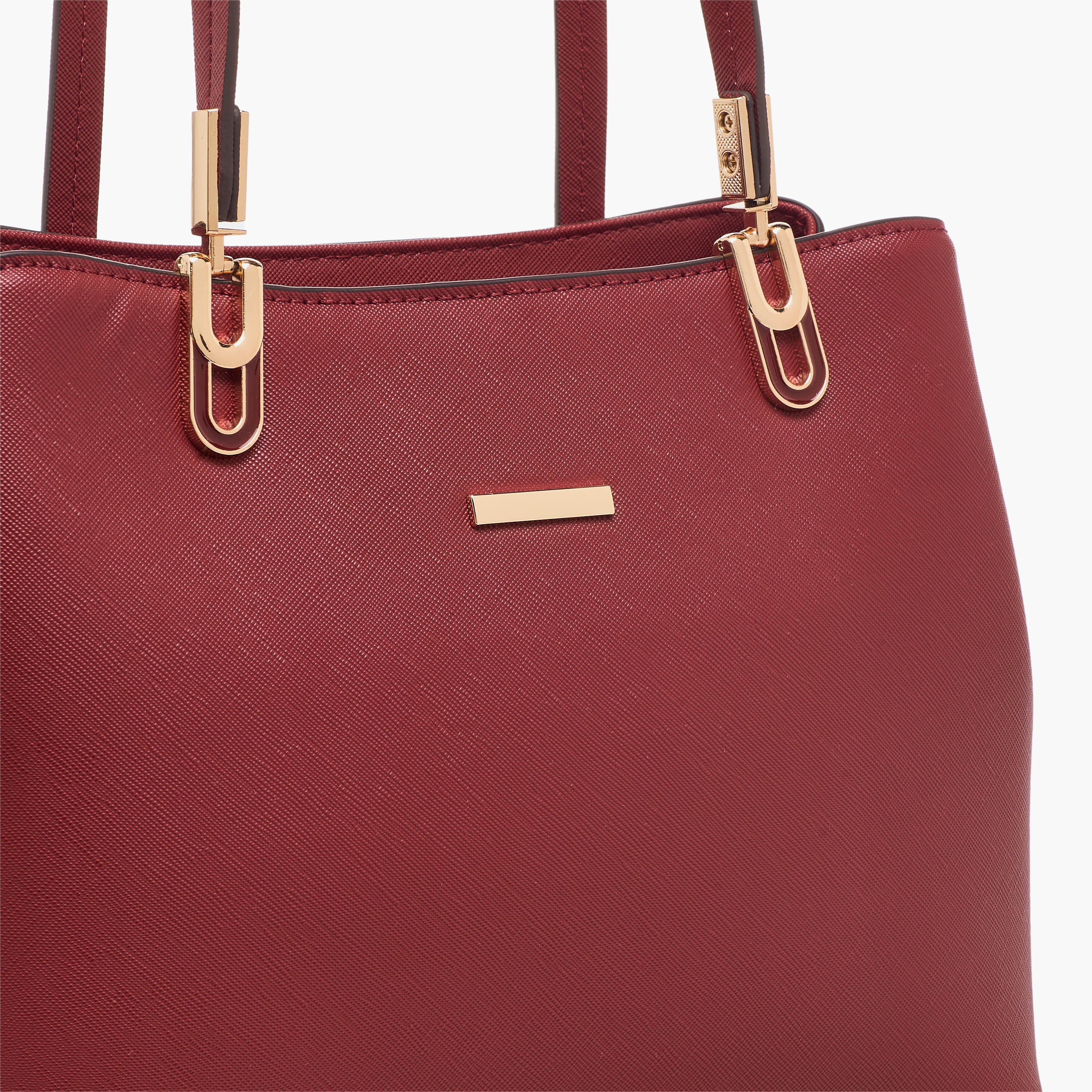 شنطة توتي بارزة الملمس بمقابض مزدوجة من ساشا-women-bagsandwallets-handbags-image-4