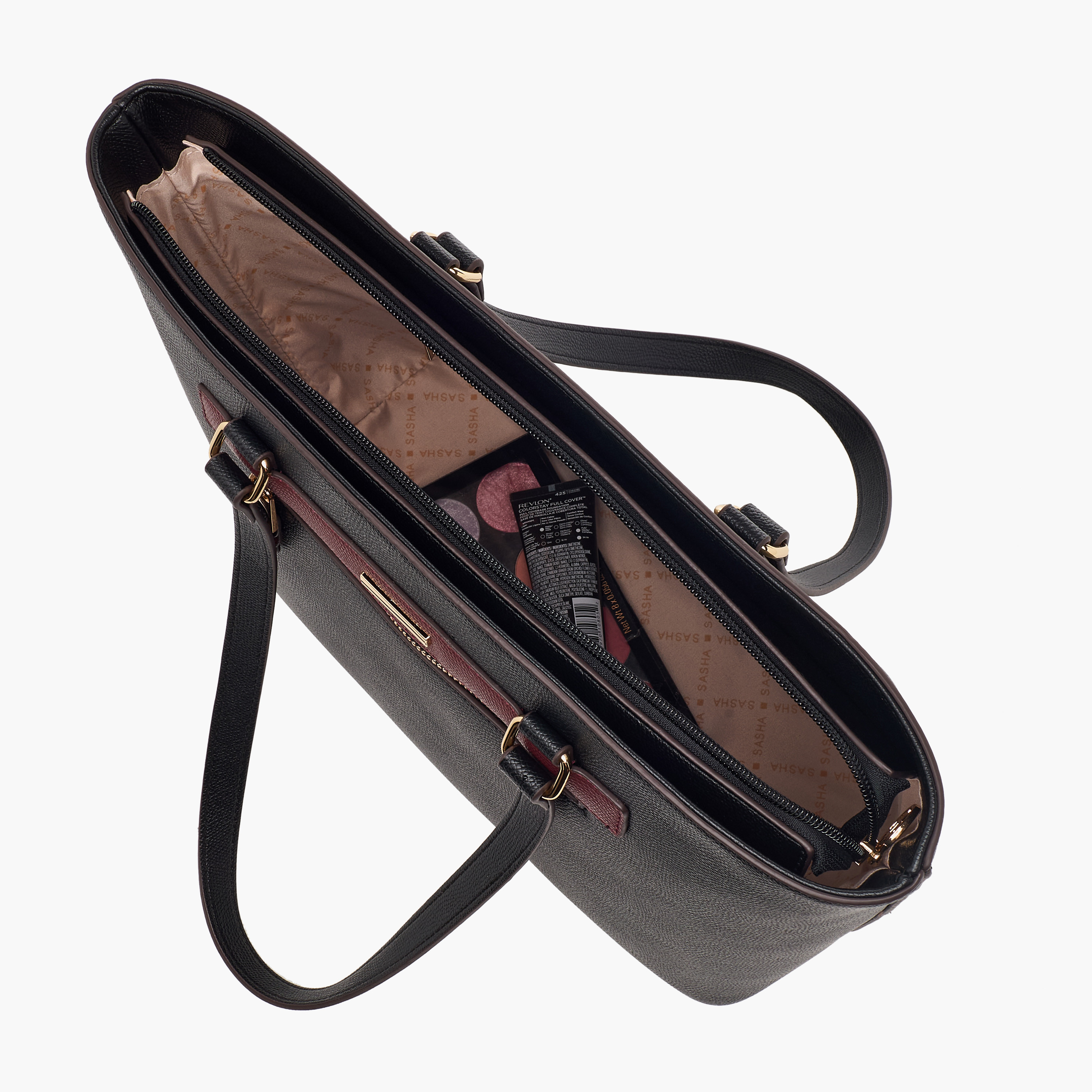 شنطة توتي بارزة الملمس بمقابض مزدوجة من ساشا-women-bagsandwallets-handbags-image-8