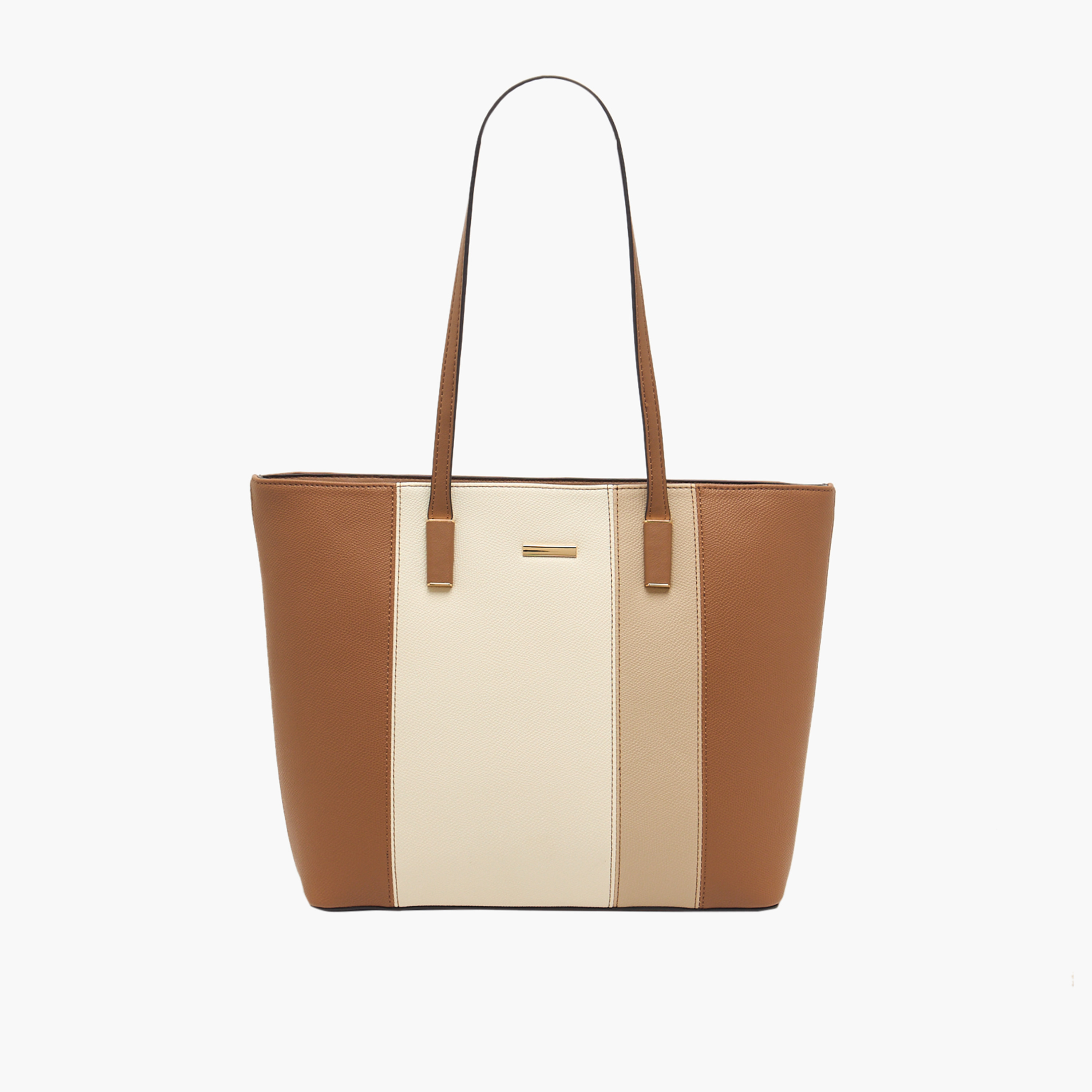 Sasha Colourblock Tote Bag with Zip Closure-women-bagsandwallets-handbags-image-1