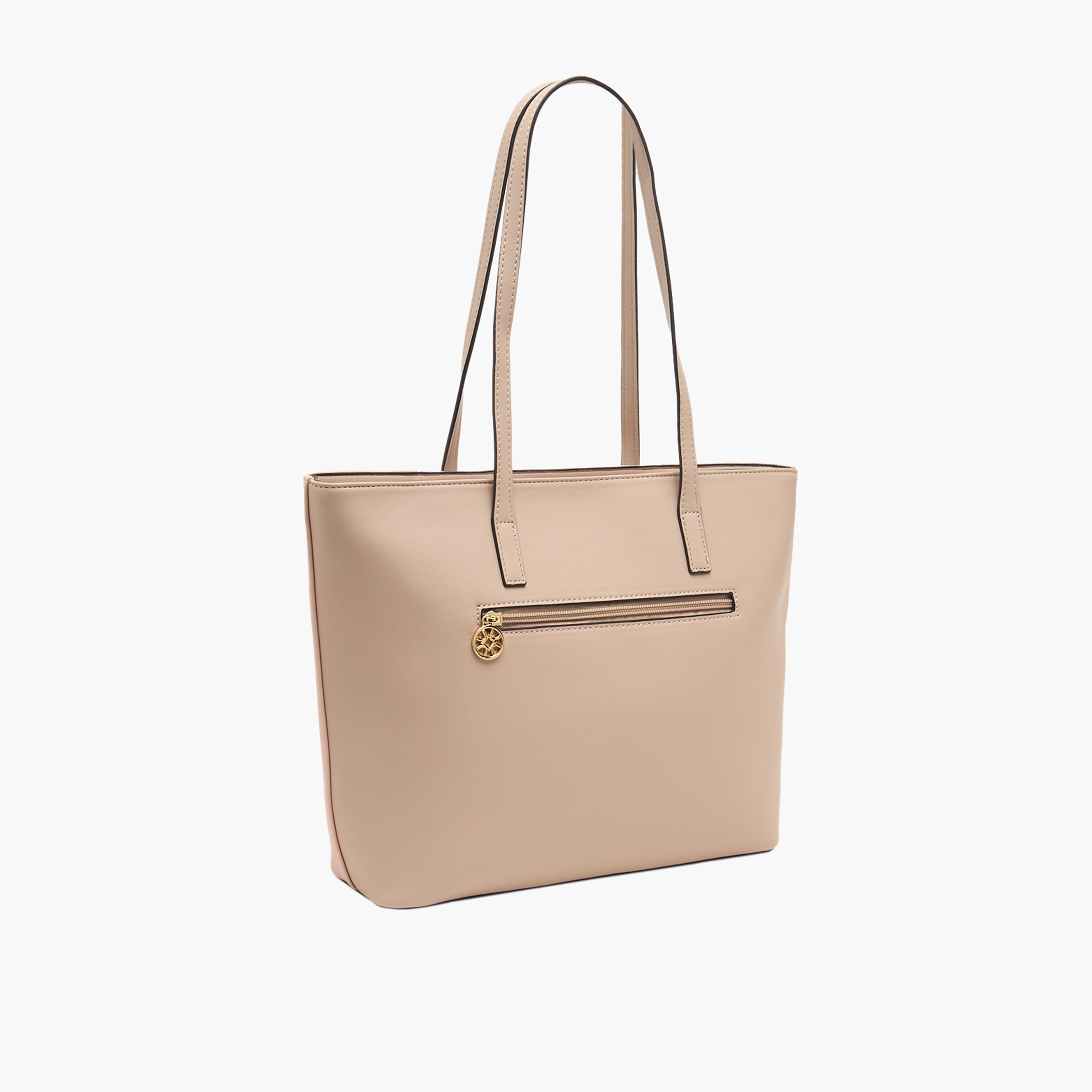 شنطة توت بقوالب ملونة وسحاب إغلاق من ساشا-women-bagsandwallets-handbags-image-3
