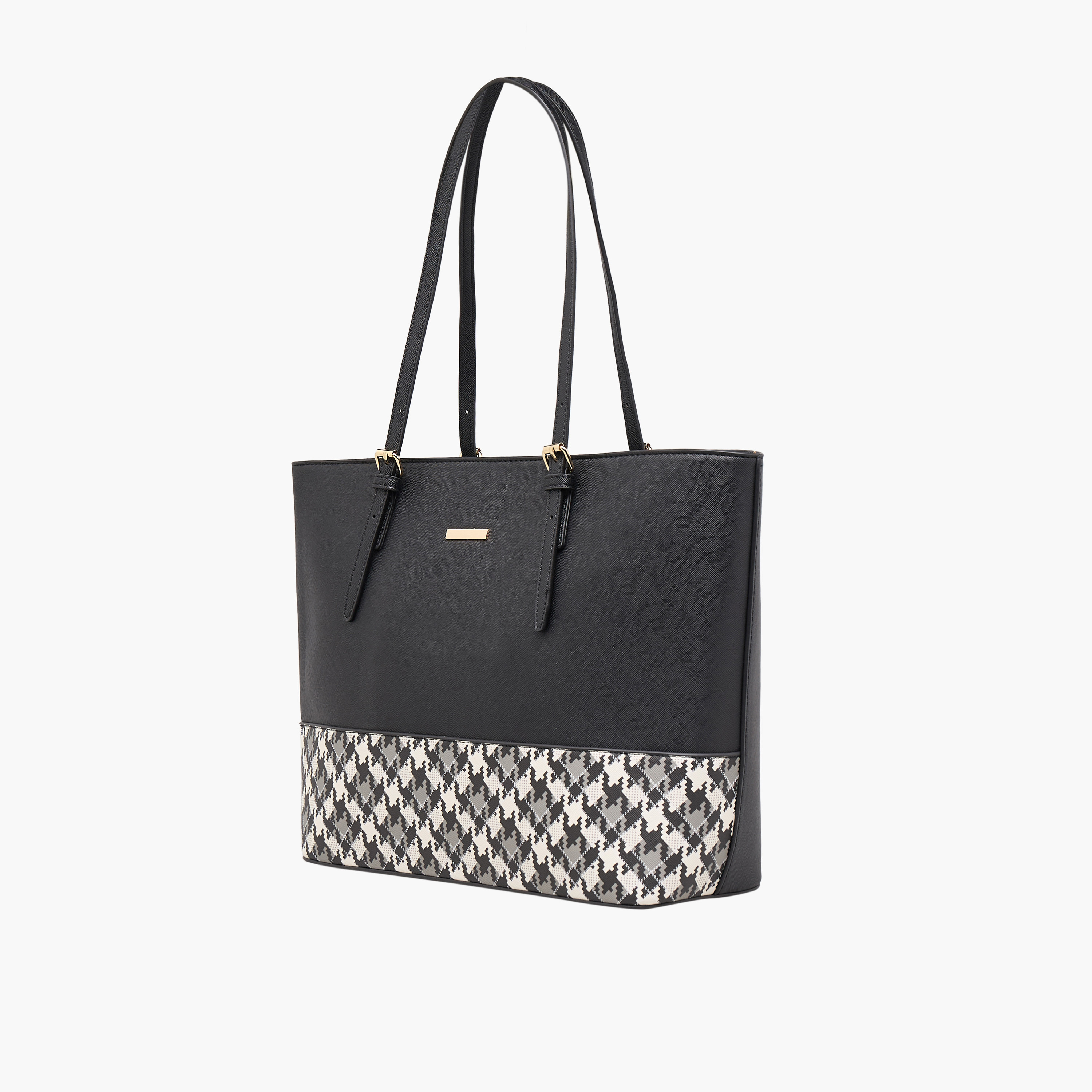 شنطة توت بألواح ومقبض مزدوج من ساشا-women-bagsandwallets-handbags-image-2