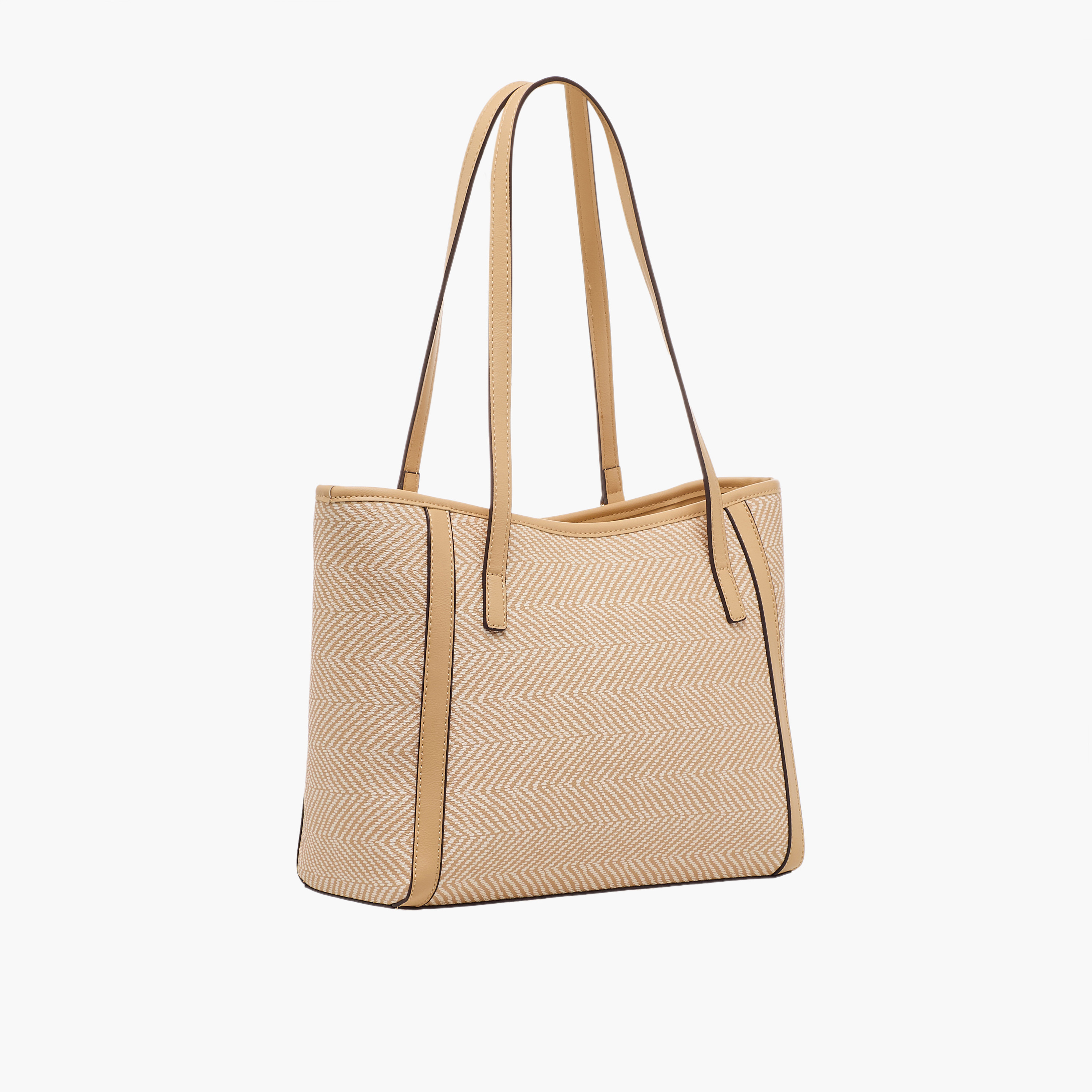 شنطة توت بطبعة ساشا شيفرون مع تعليقة-women-bagsandwallets-handbags-image-4