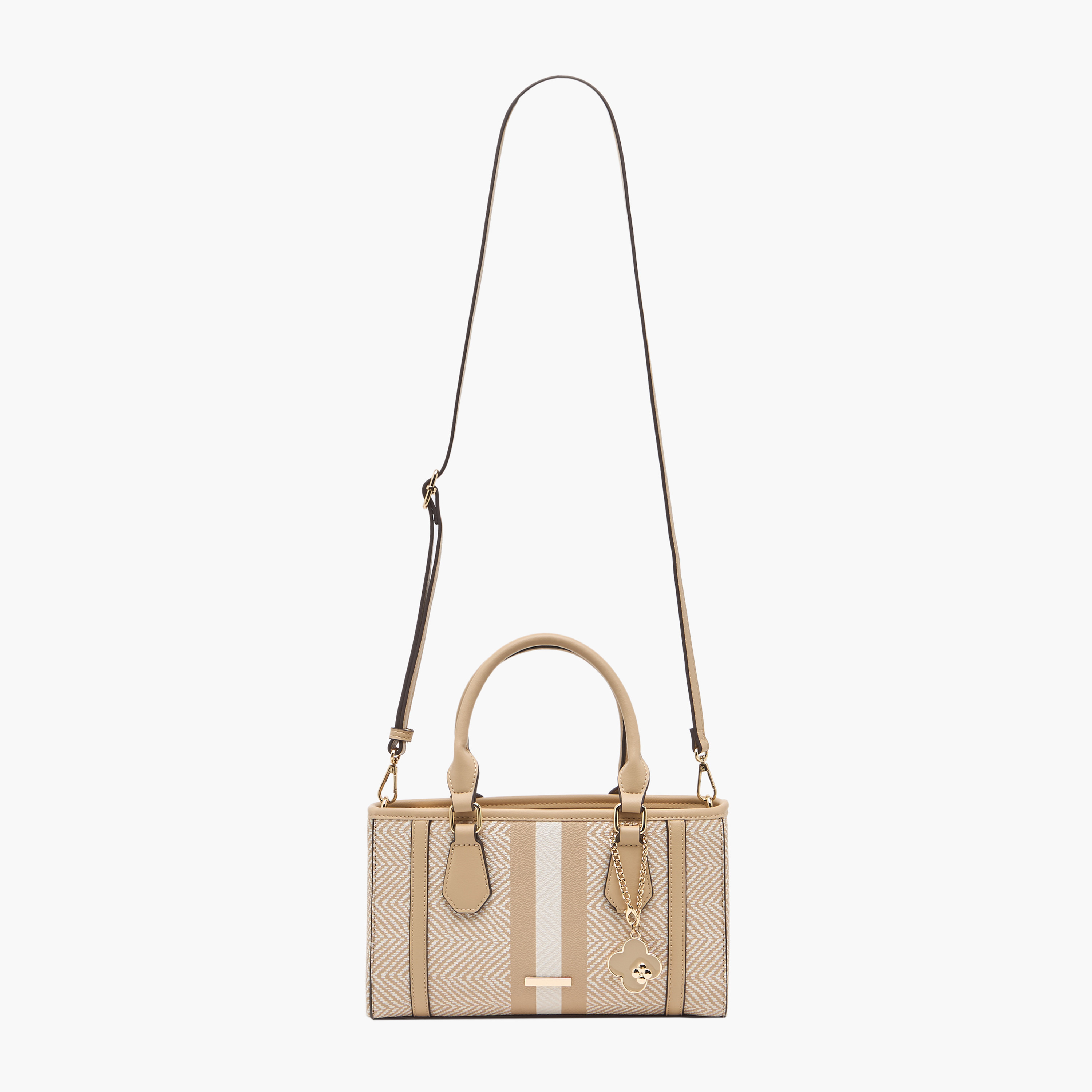 شنطة توتي بارزة الملمس بحزام قابل للفصل من ساشا-women-bagsandwallets-handbags-image-2