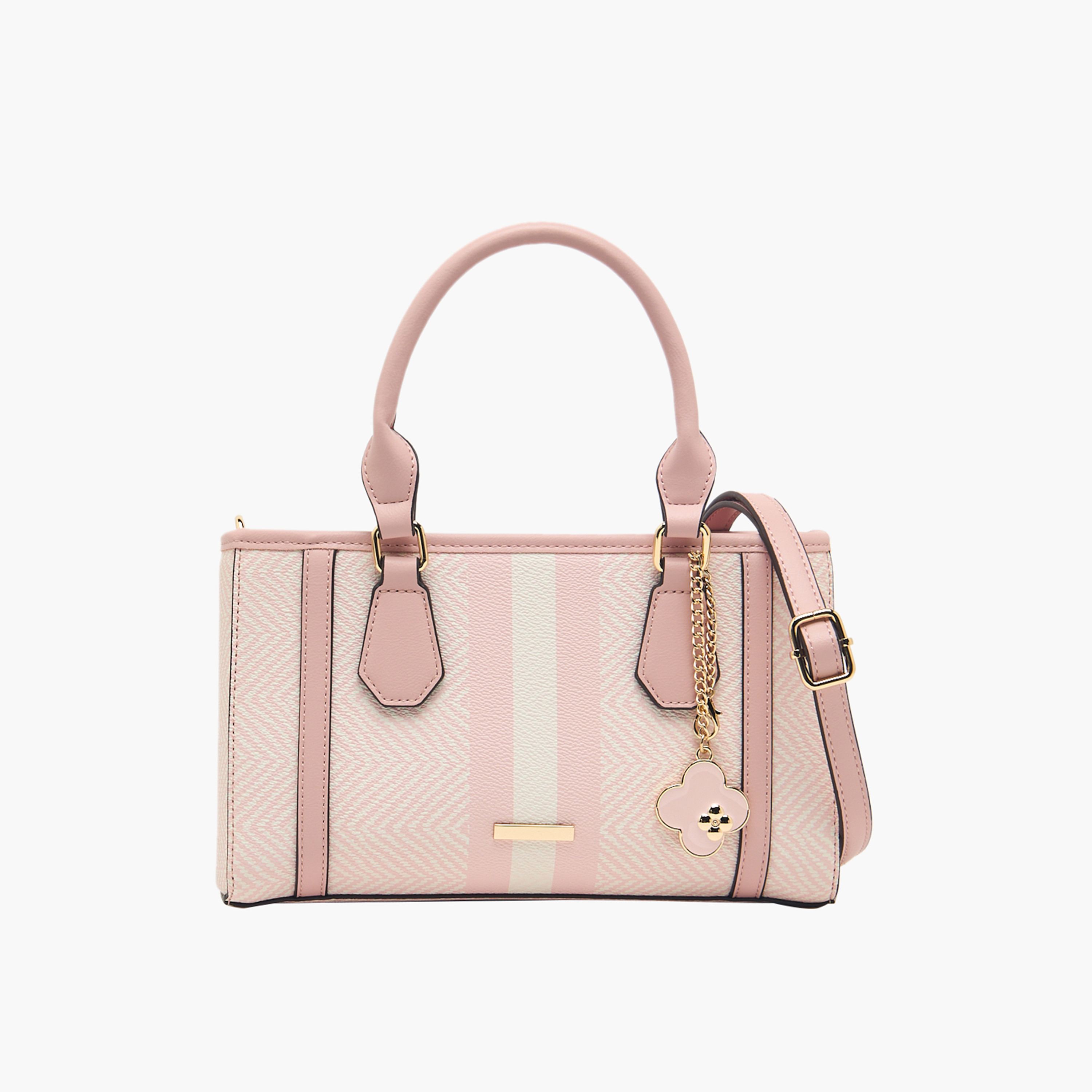 شنطة توتي بارزة الملمس بحزام قابل للفصل من ساشا-women-bagsandwallets-handbags-image-1