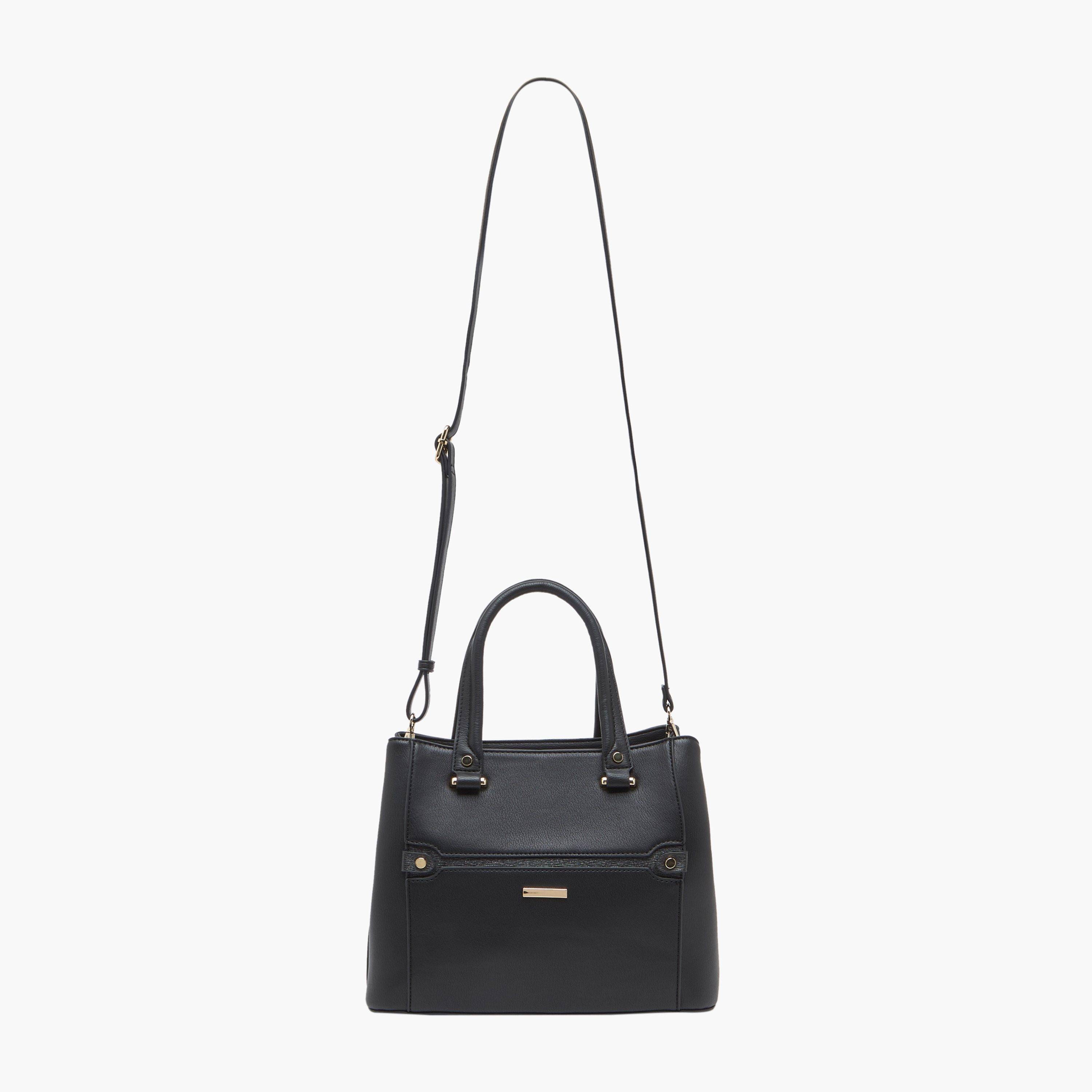 شنطة توتي سادة بحزام قابل للفصل من ساشا-women-bagsandwallets-handbags-image-2