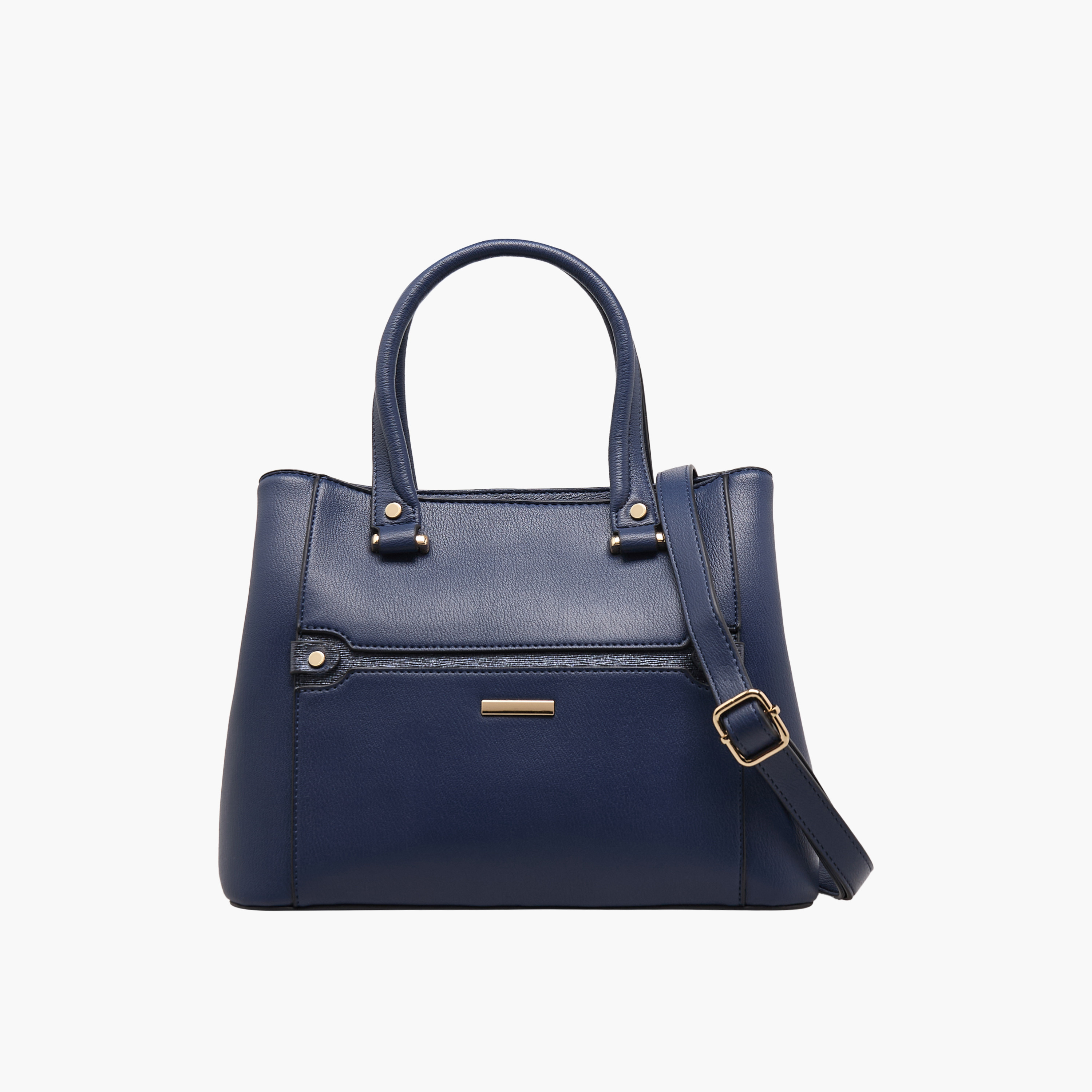 شنطة توتي سادة بحزام قابل للفصل من ساشا-women-bagsandwallets-handbags-image-1