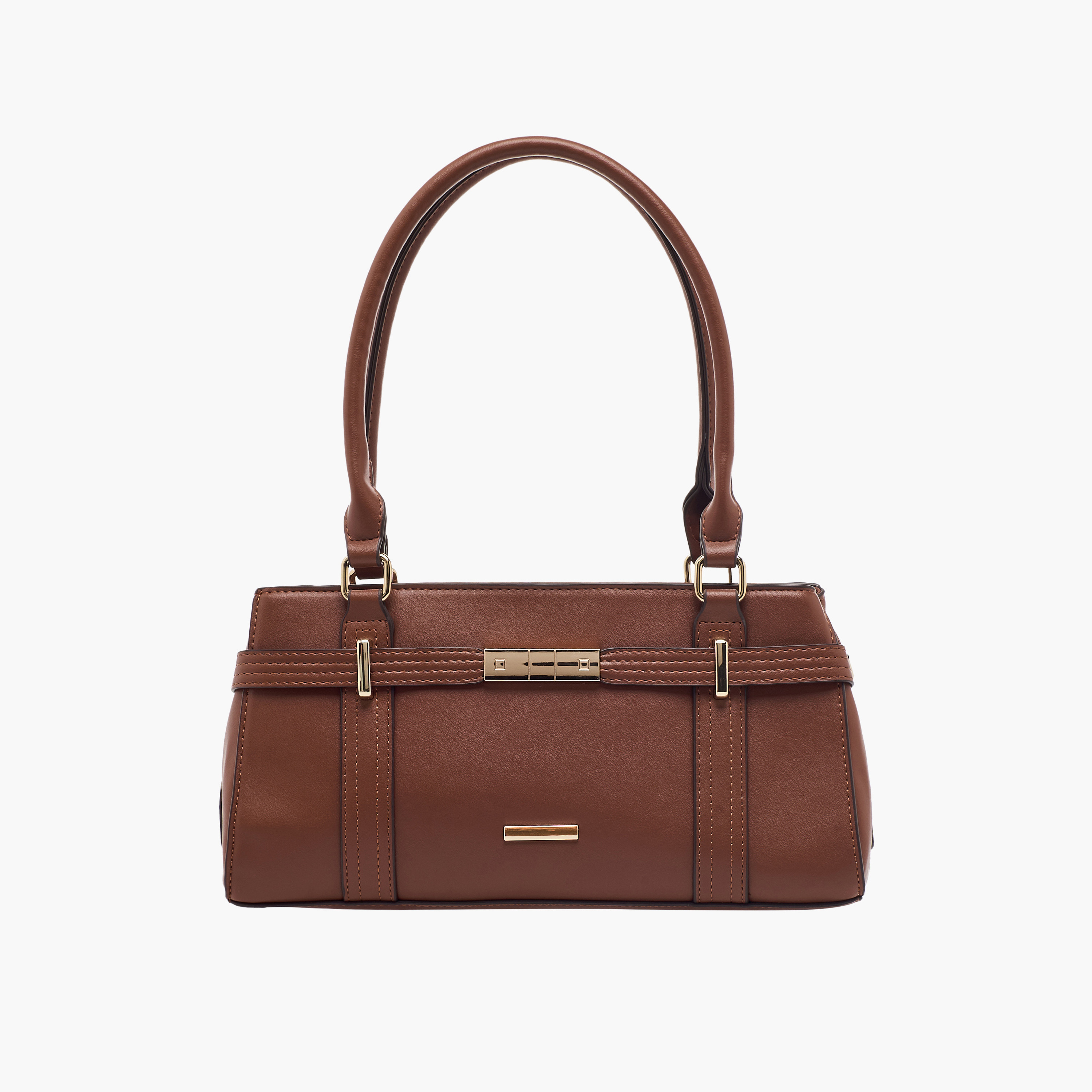شنطة توتي سادة بمقابض مزدوجة من ساشا-women-bagsandwallets-handbags-image-1
