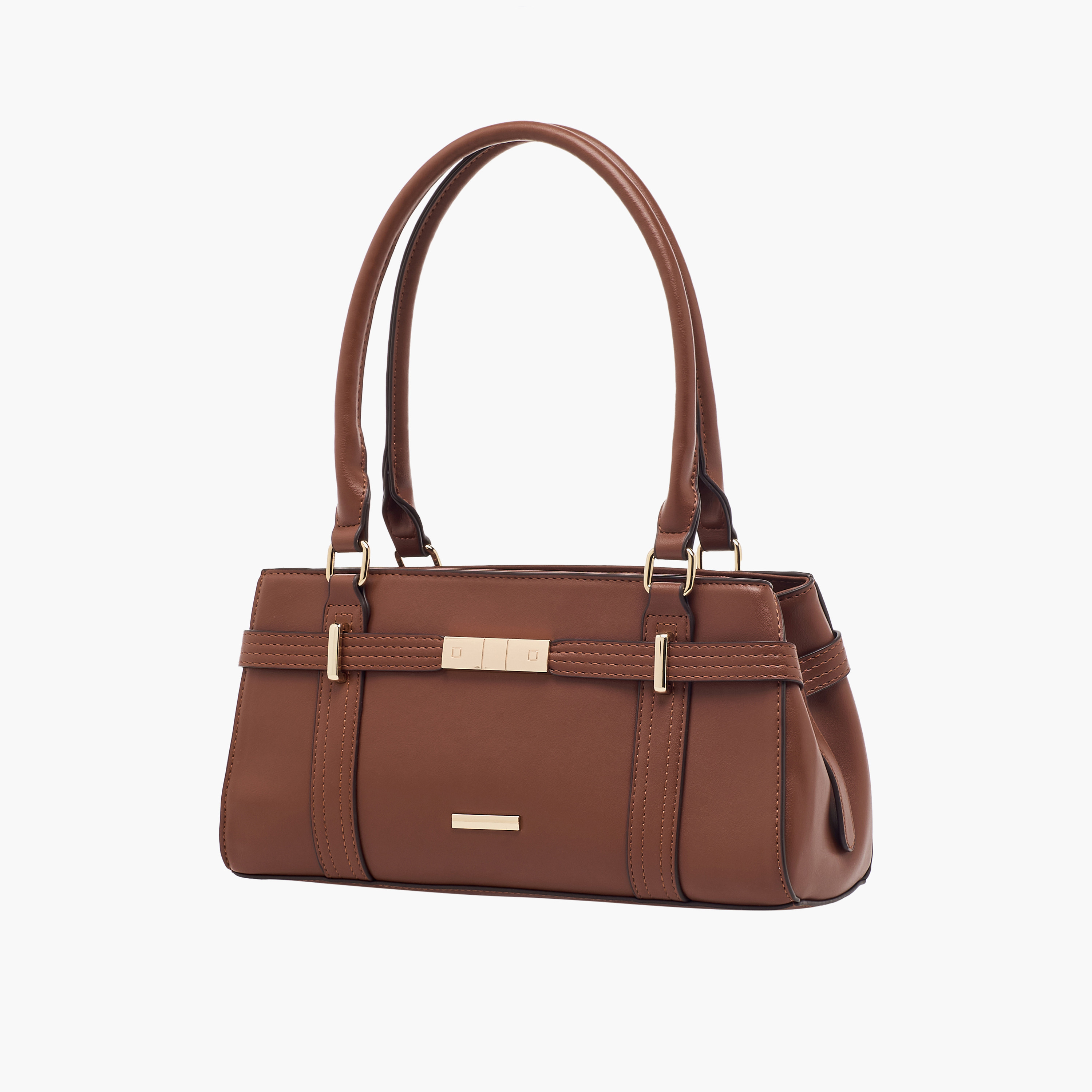 شنطة توتي سادة بمقابض مزدوجة من ساشا-women-bagsandwallets-handbags-image-2