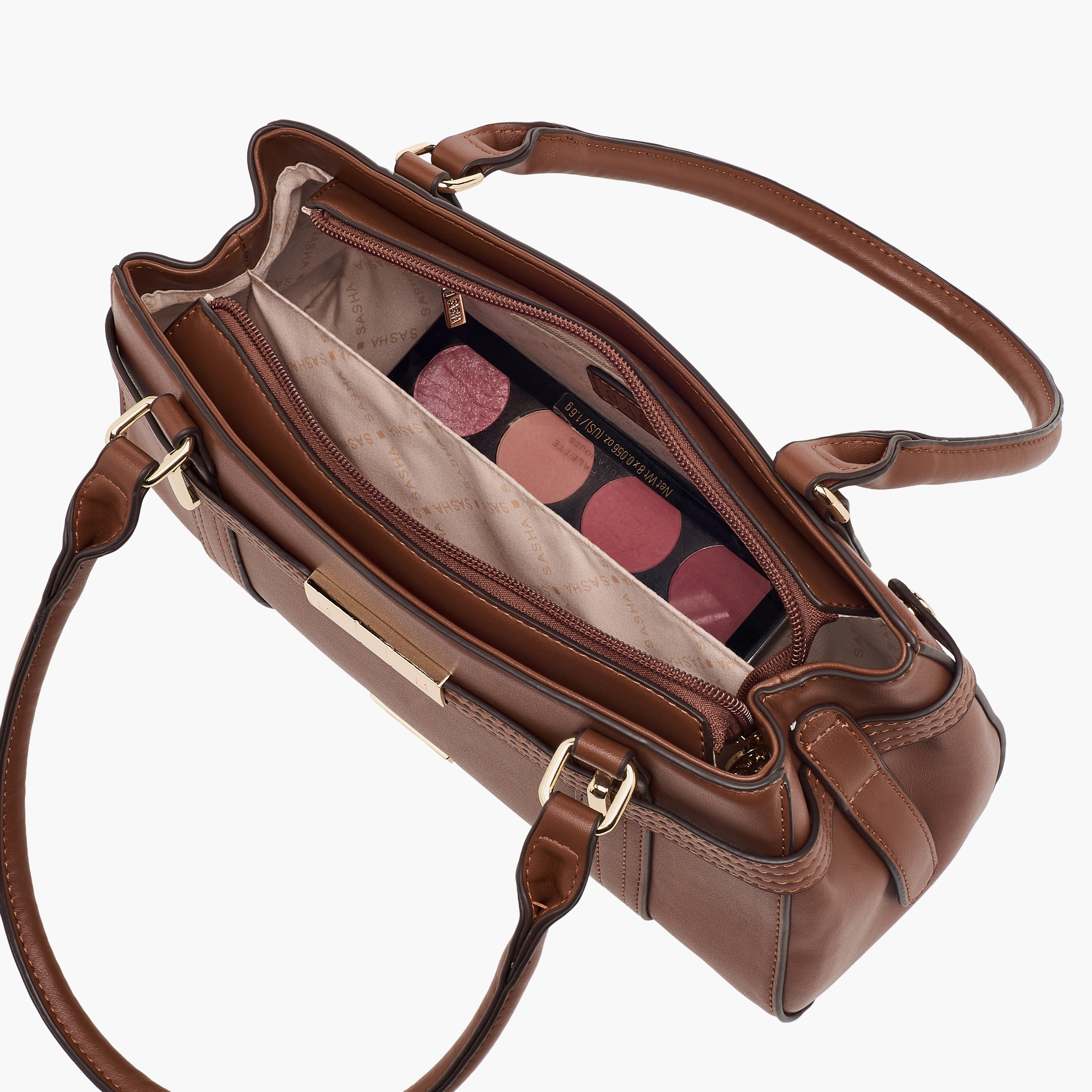 شنطة توتي سادة بمقابض مزدوجة من ساشا-women-bagsandwallets-handbags-image-7
