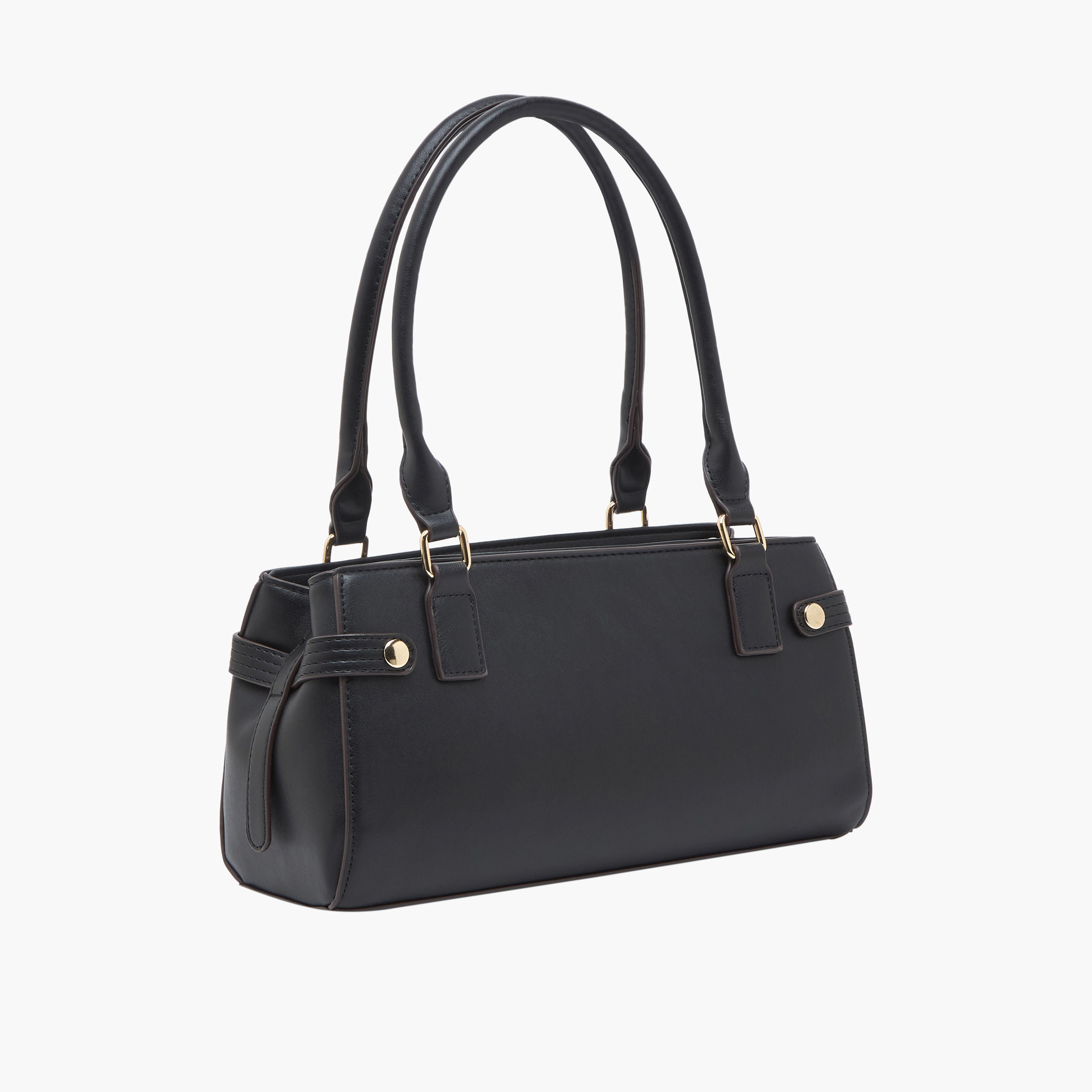 شنطة توتي سادة بمقابض مزدوجة من ساشا-women-bagsandwallets-handbags-image-4