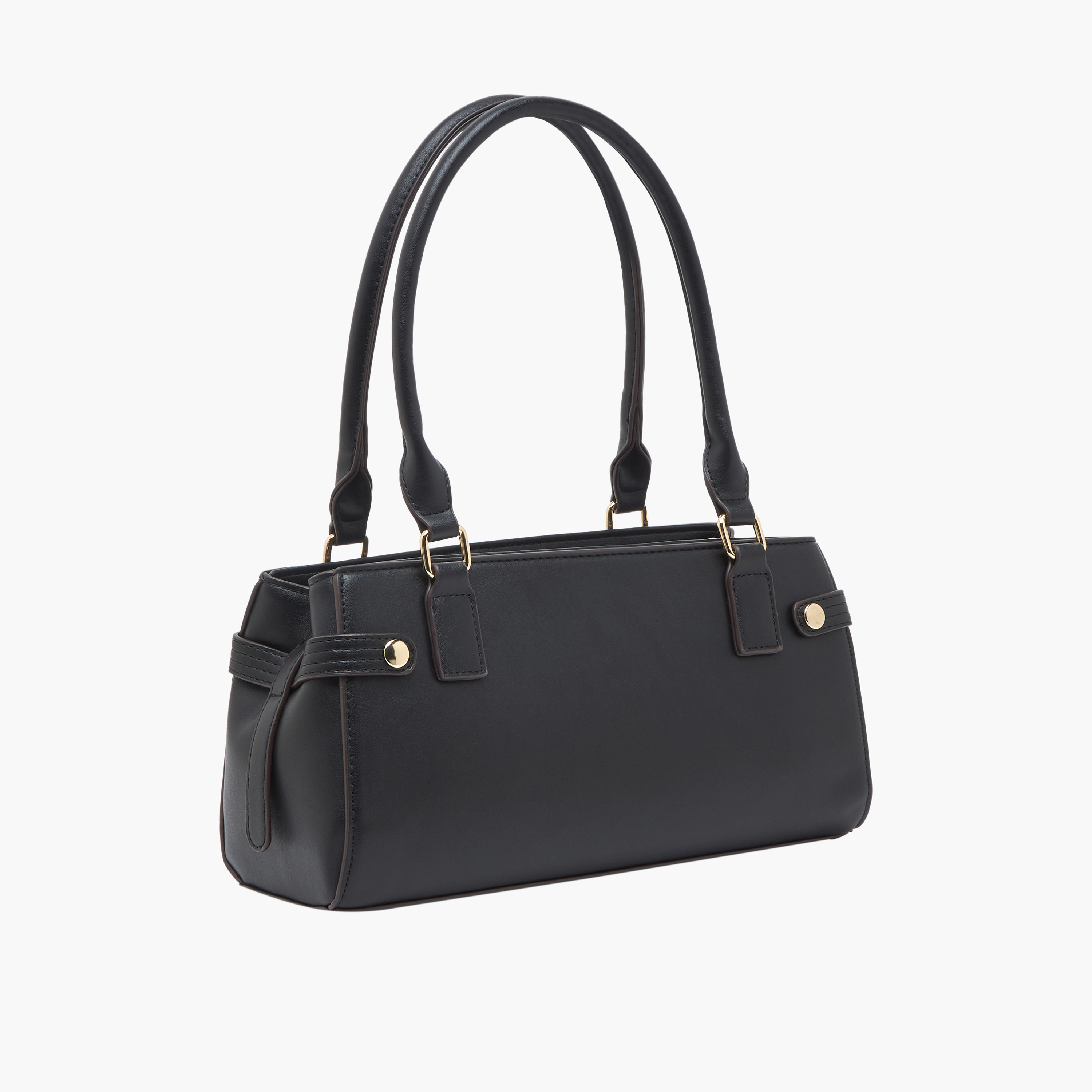 شنطة توتي سادة بمقابض مزدوجة من ساشا-women-bagsandwallets-handbags-image-3