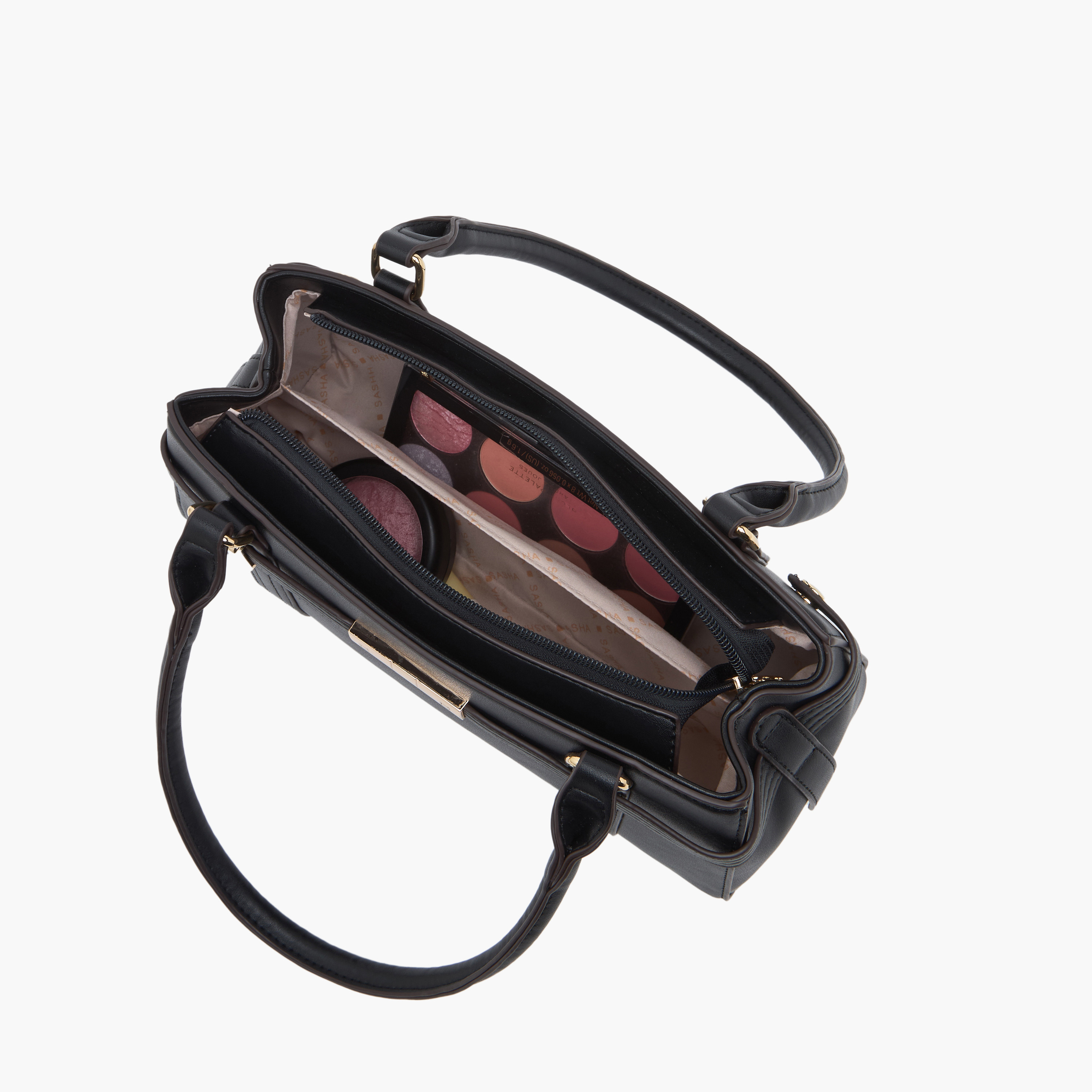 شنطة توتي سادة بمقابض مزدوجة من ساشا-women-bagsandwallets-handbags-image-7