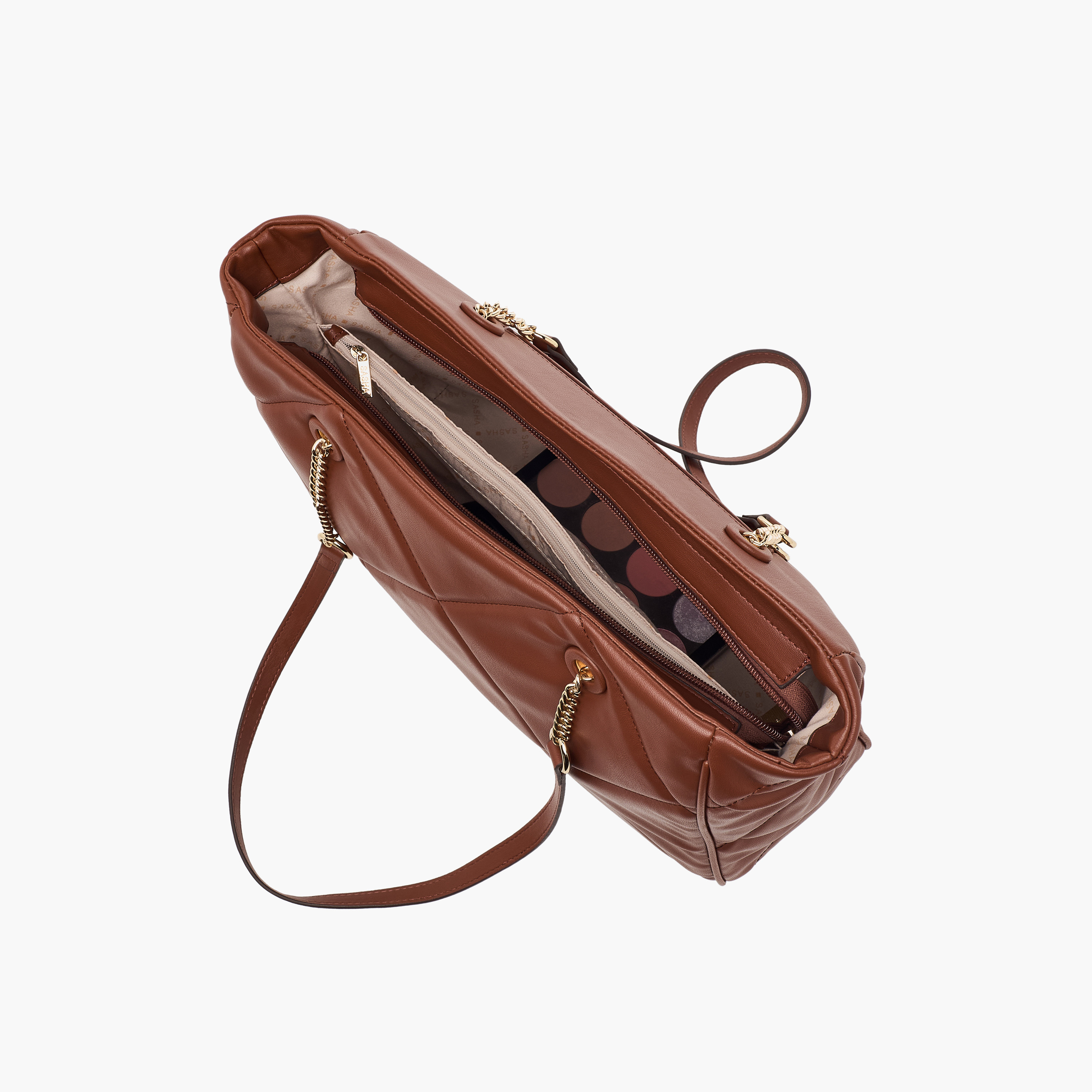 شنطة توتي مبطنة بسحاب إغلاق من ساشا-women-bagsandwallets-handbags-image-7