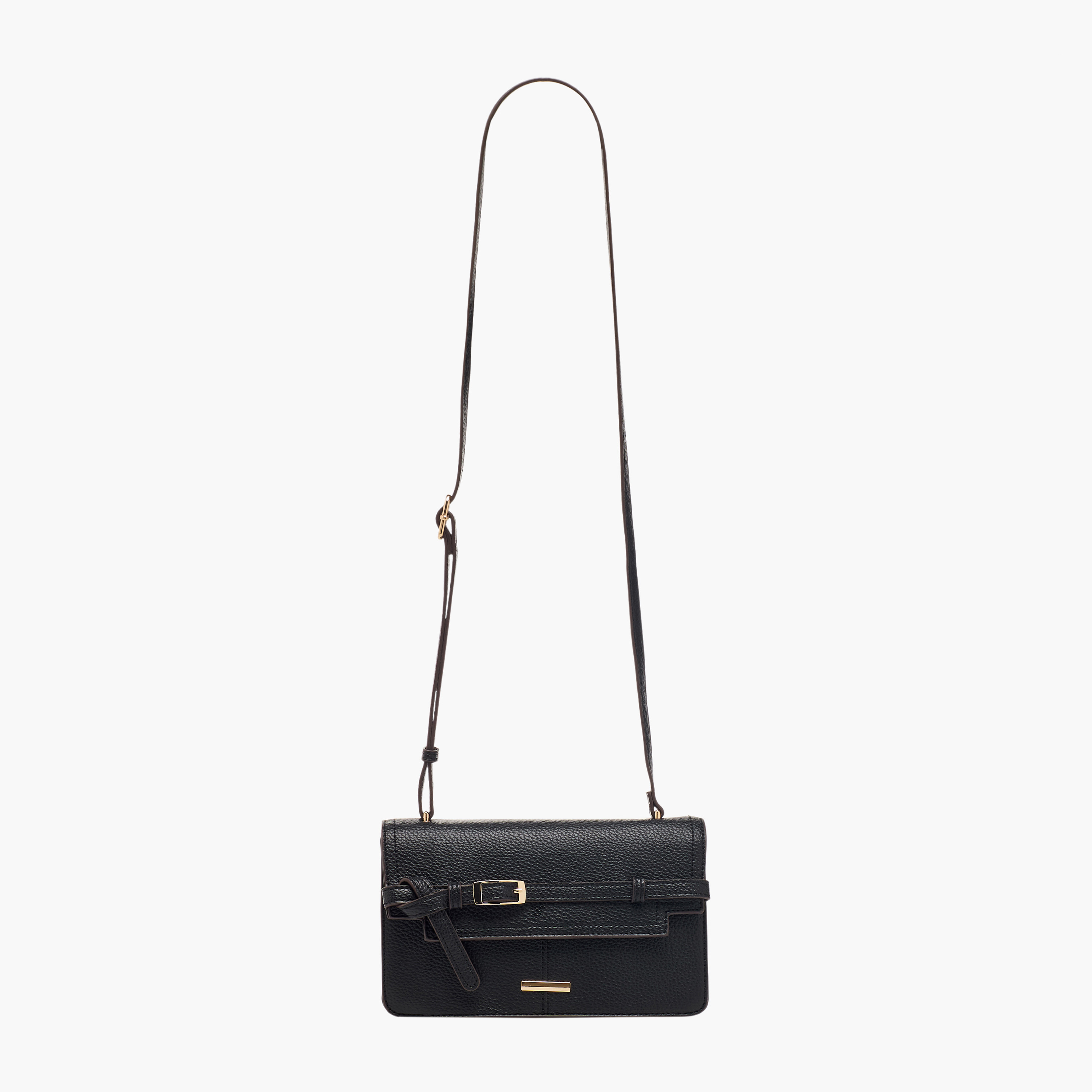شنطة كروس بودي بارزة الملمس بحزام قابل للتعديل من ساشا-women-bagsandwallets-handbags-image-3