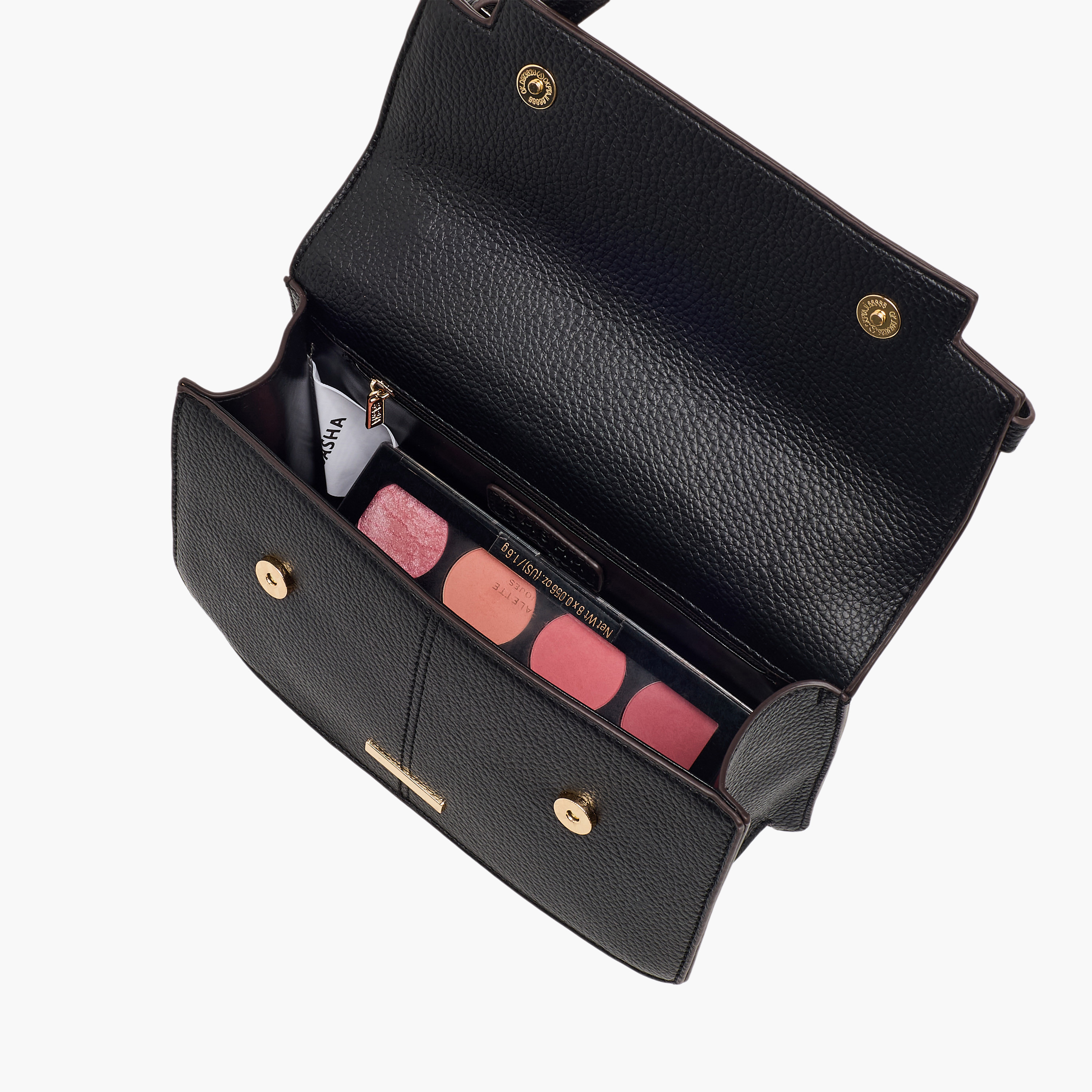 شنطة كروس بودي بارزة الملمس بحزام قابل للتعديل من ساشا-women-bagsandwallets-handbags-image-8