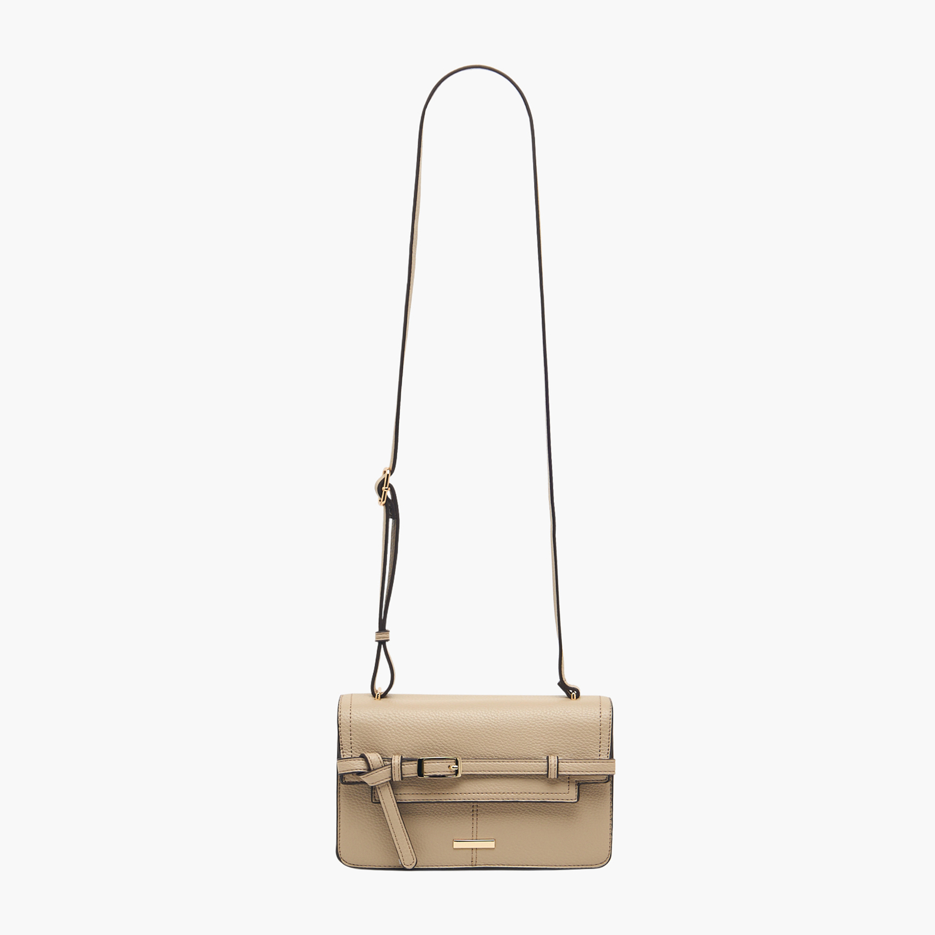 شنطة كروس بودي بارزة الملمس بحزام قابل للتعديل من ساشا-women-bagsandwallets-handbags-image-2