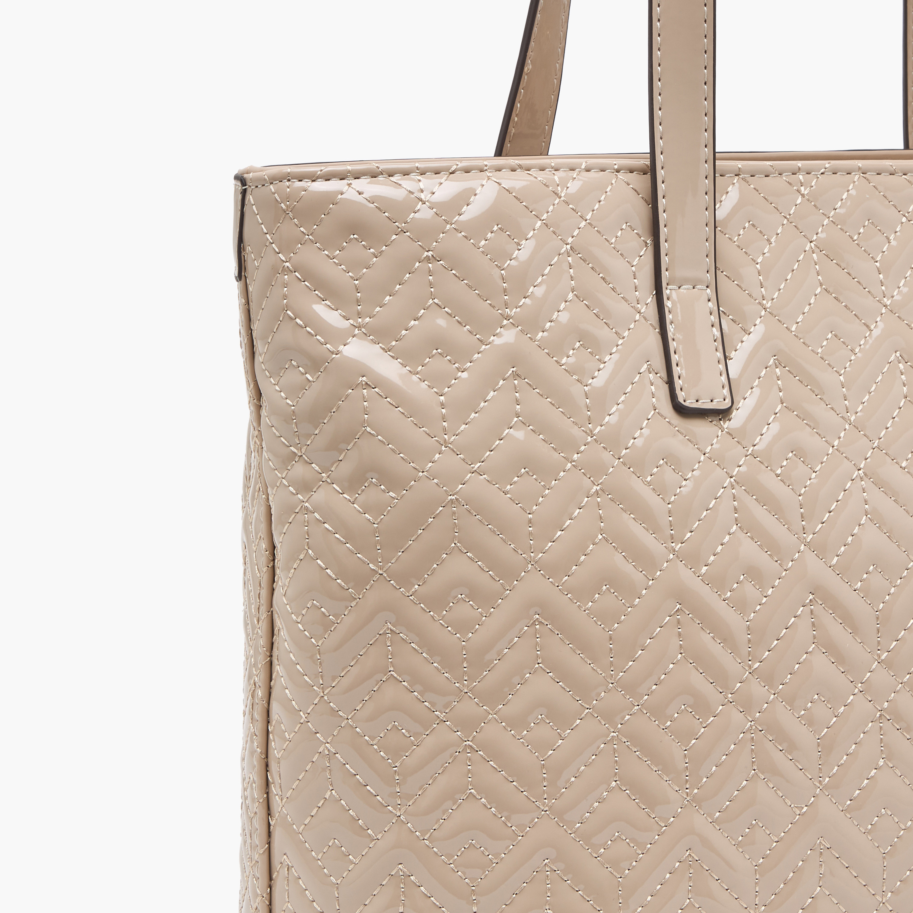 Sasha Quilted Tote Bag with Zip Closure-women-bagsandwallets-handbags-image-5