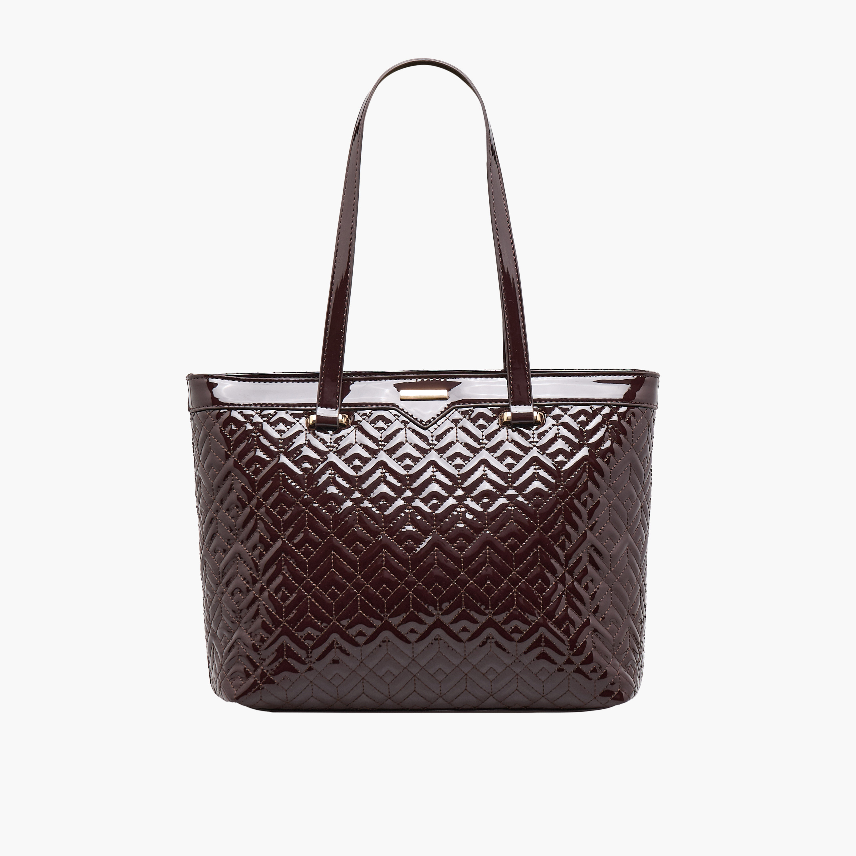 Sasha Quilted Tote Bag with Zip Closure-women-bagsandwallets-handbags-image-1