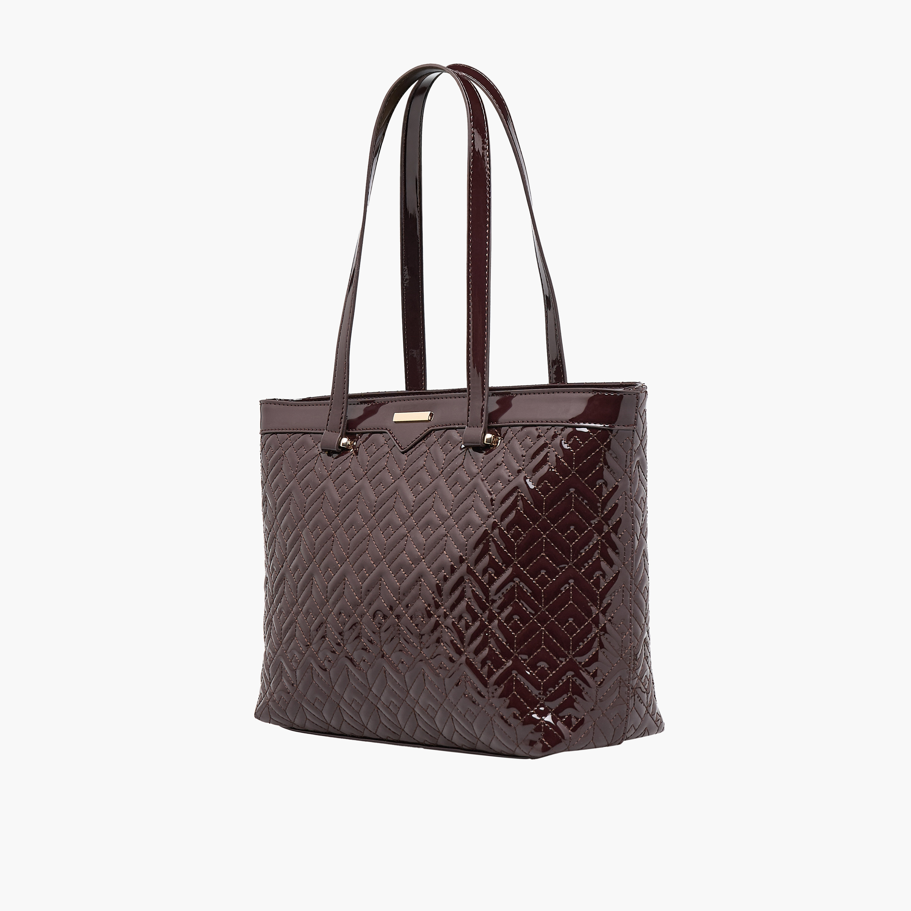 Sasha Quilted Tote Bag with Zip Closure-women-bagsandwallets-handbags-image-2