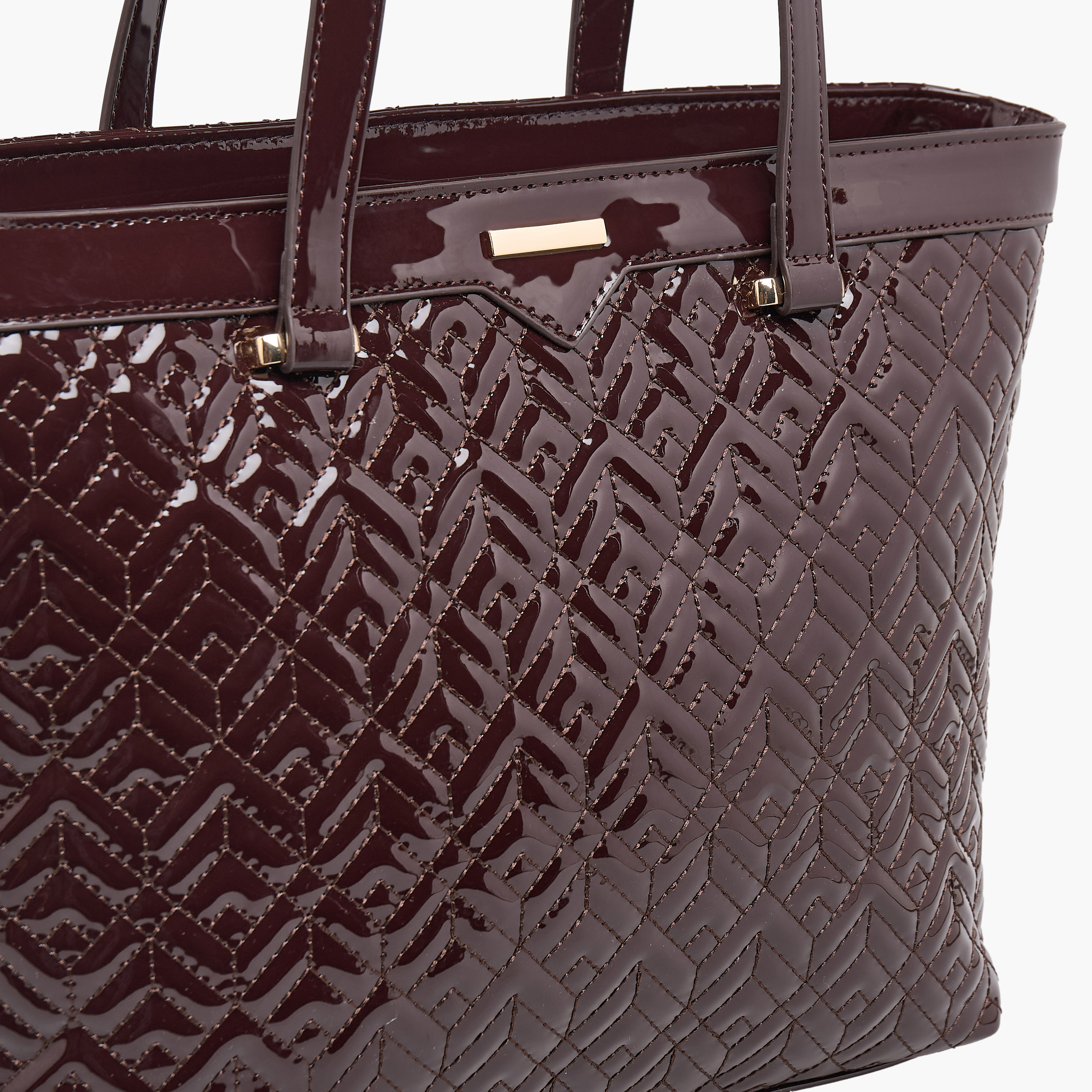 Sasha Quilted Tote Bag with Zip Closure-women-bagsandwallets-handbags-image-4