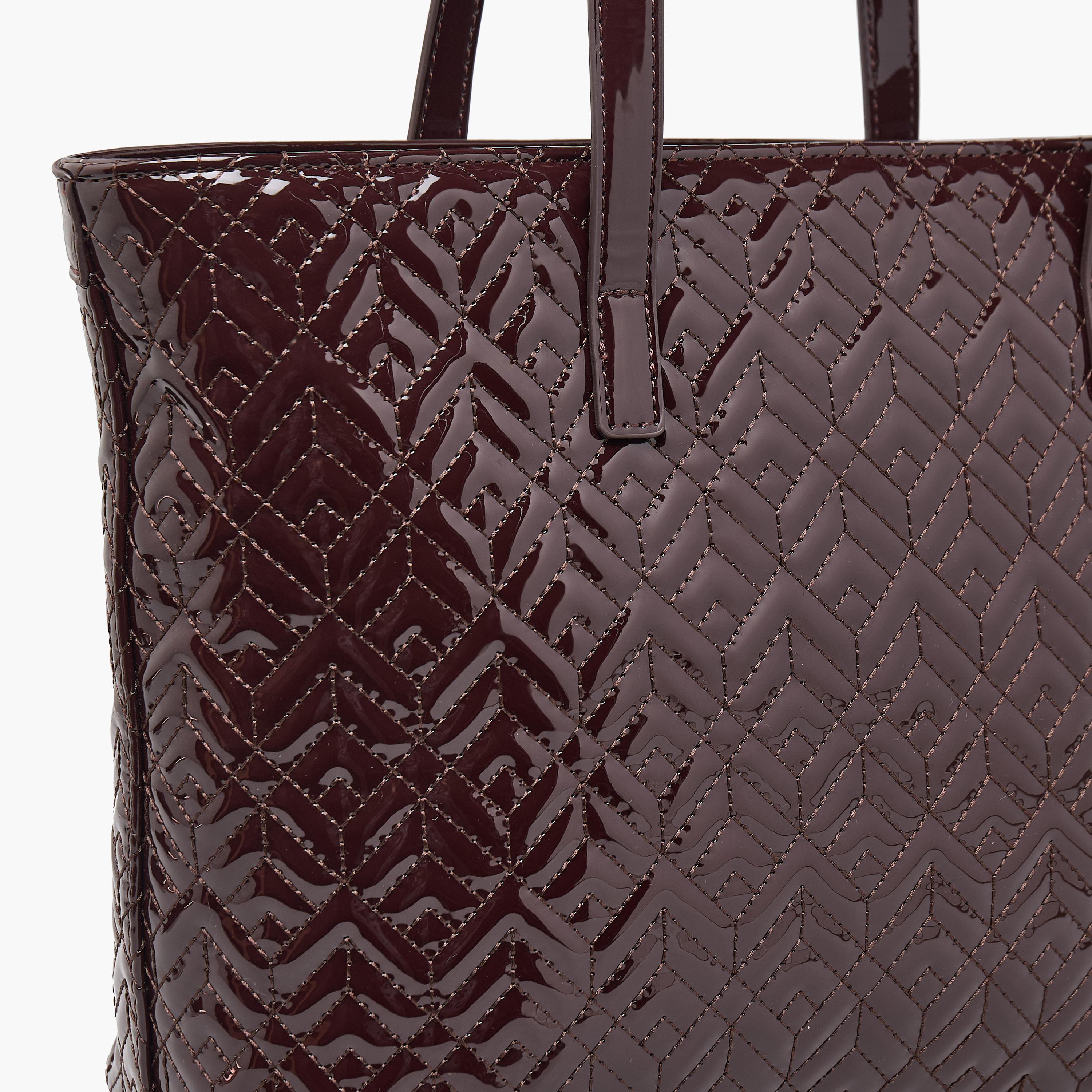 Sasha Quilted Tote Bag with Zip Closure-women-bagsandwallets-handbags-image-5