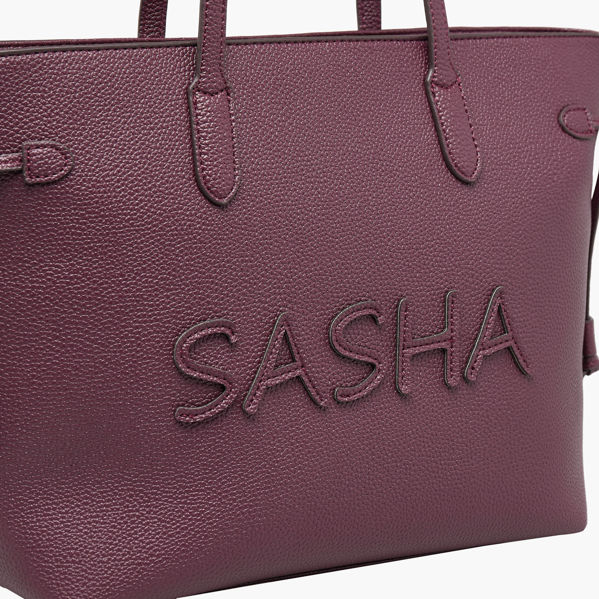 Sasha Logo Tote Bag with Zip Closure-women-bagsandwallets-handbags-image-5