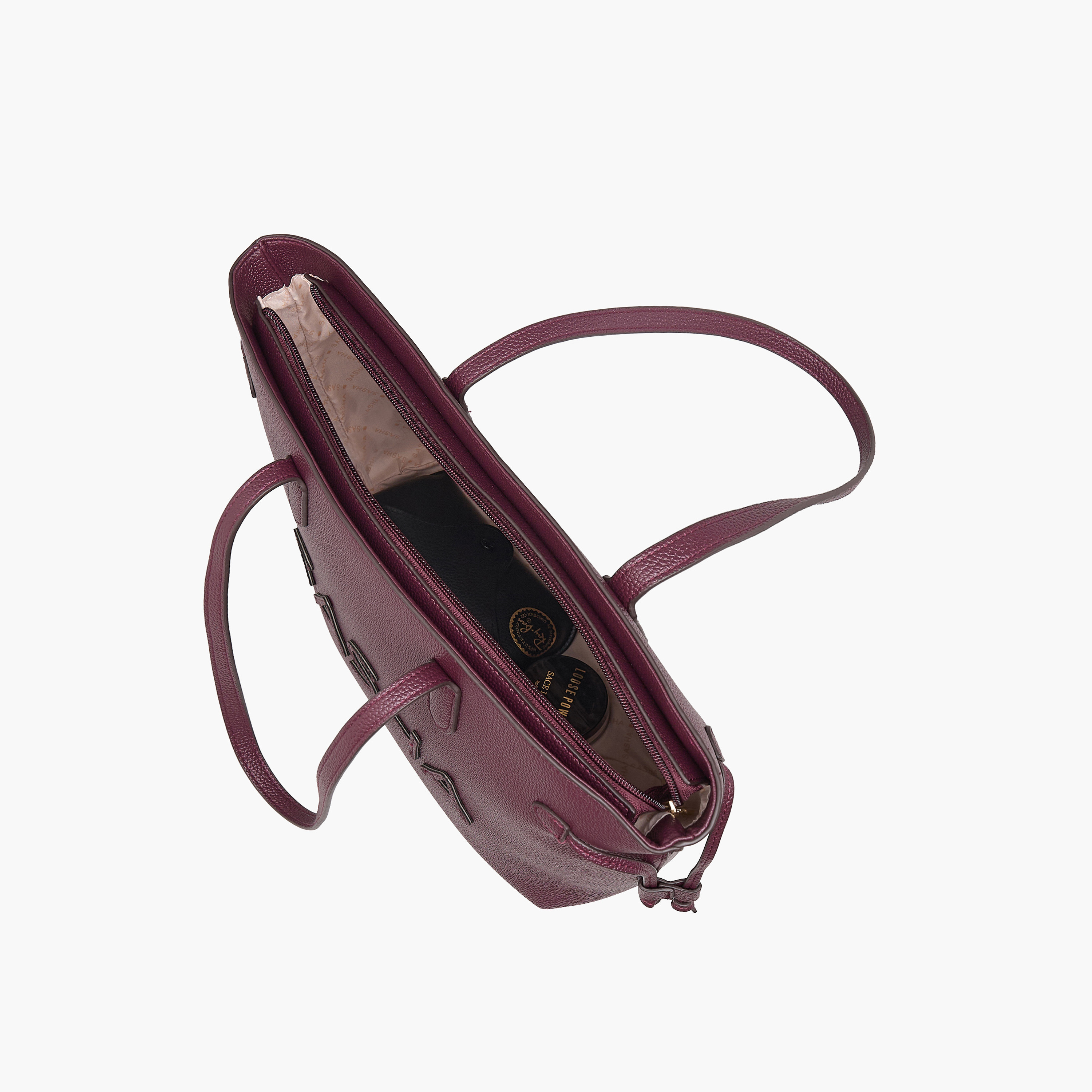 Sasha Logo Tote Bag with Zip Closure-women-bagsandwallets-handbags-image-9