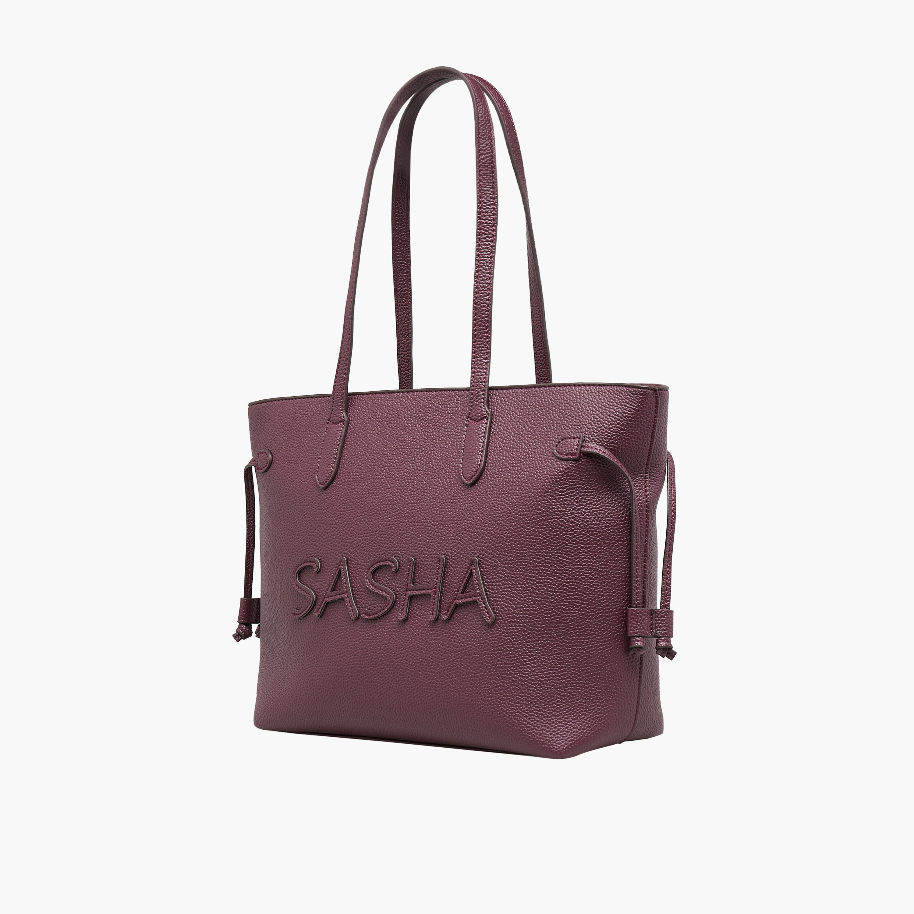 Sasha Logo Tote Bag with Zip Closure-women-bagsandwallets-handbags-image-2